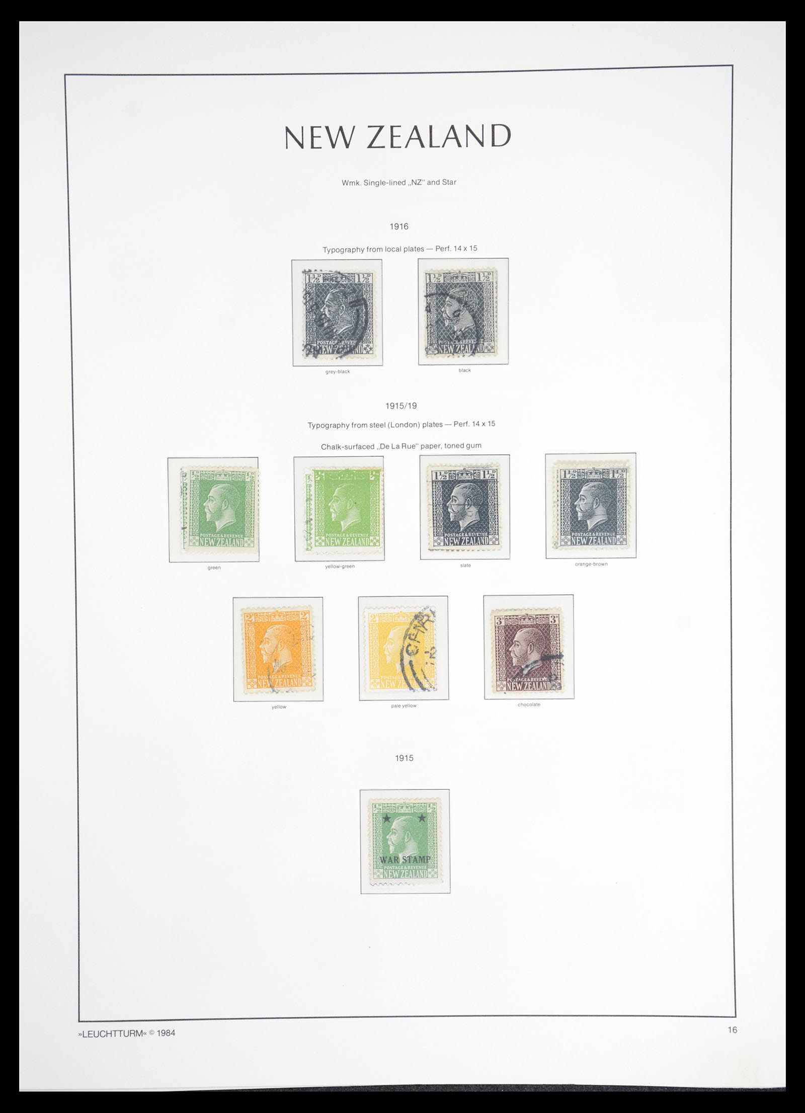 36478 016 - Postzegelverzameling 36478 Nieuw Zeeland 1855-2009.