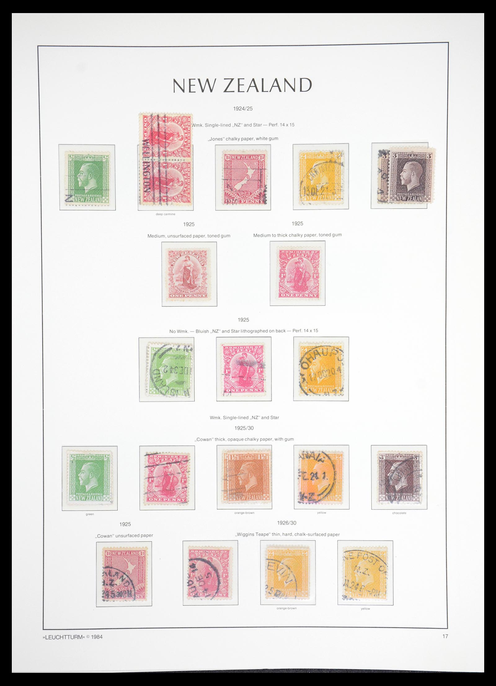 36478 017 - Stamp collection 36478 New Zealand 1855-2009.