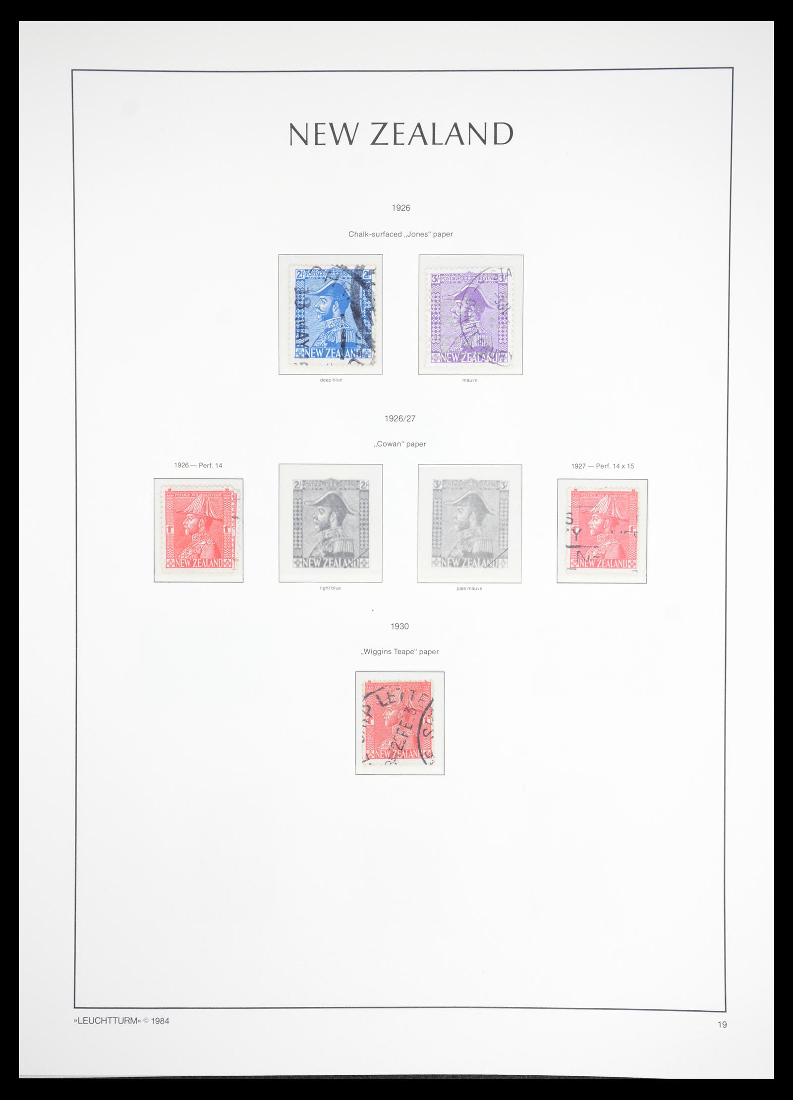 36478 019 - Stamp collection 36478 New Zealand 1855-2009.