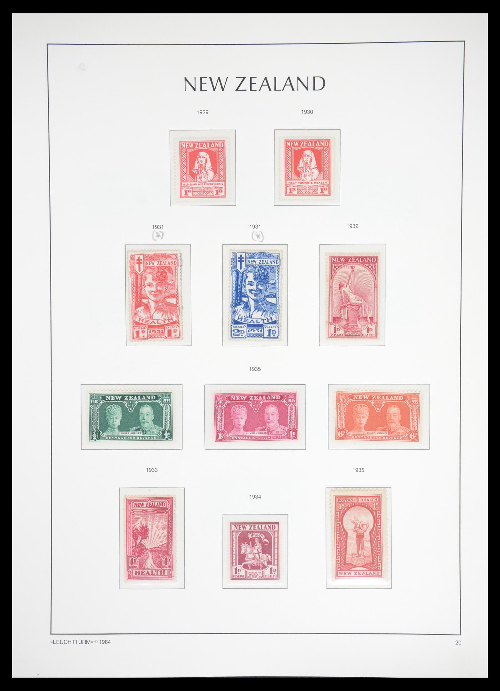 36478 020 - Postzegelverzameling 36478 Nieuw Zeeland 1855-2009.
