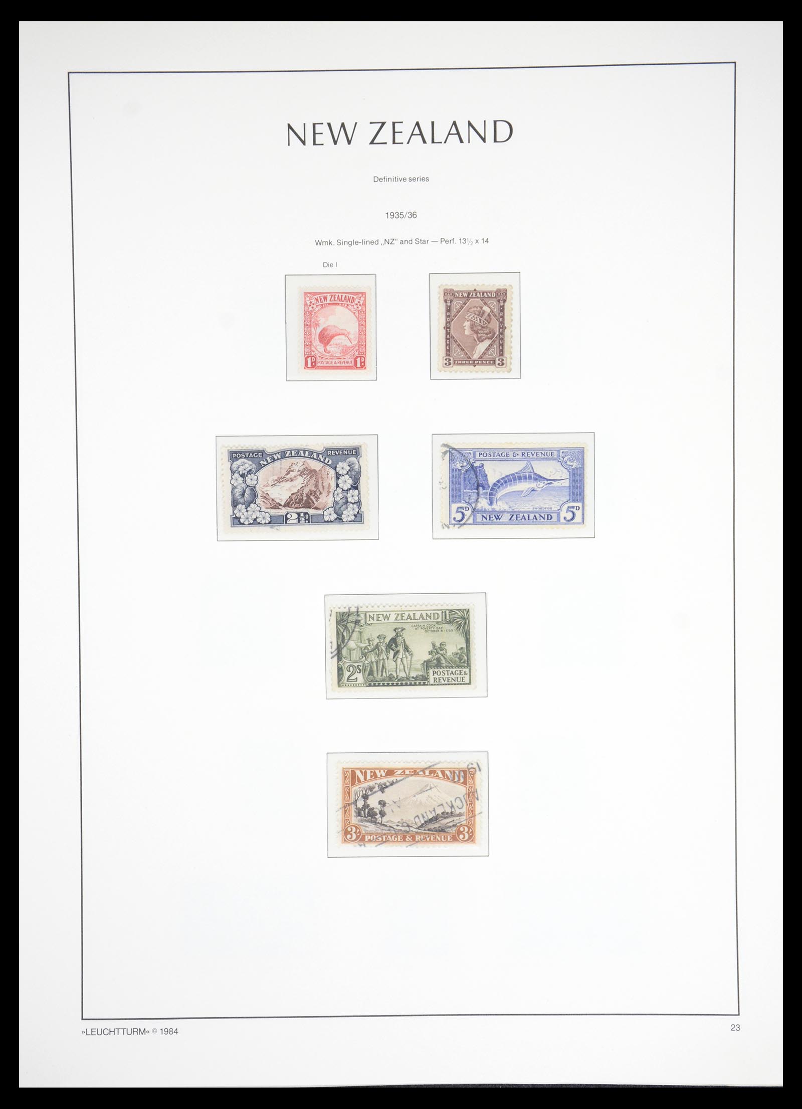 36478 023 - Stamp collection 36478 New Zealand 1855-2009.