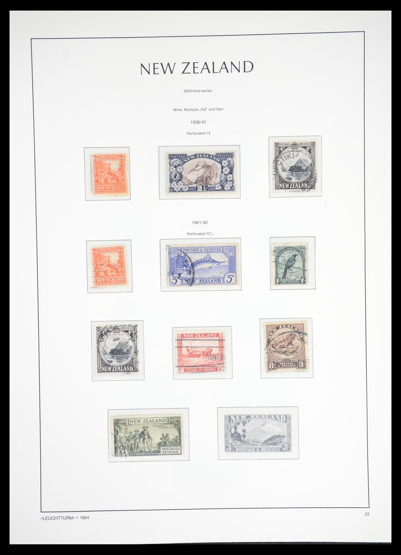 36478 025 - Postzegelverzameling 36478 Nieuw Zeeland 1855-2009.
