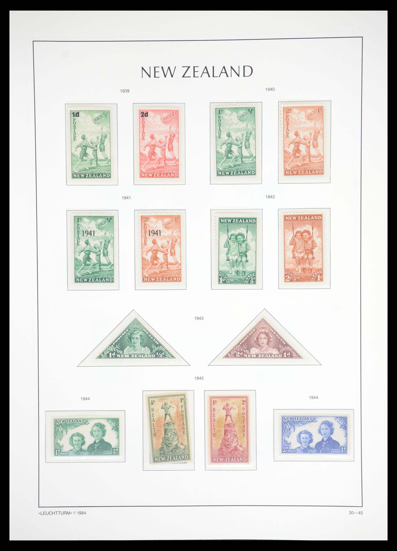 36478 030 - Postzegelverzameling 36478 Nieuw Zeeland 1855-2009.