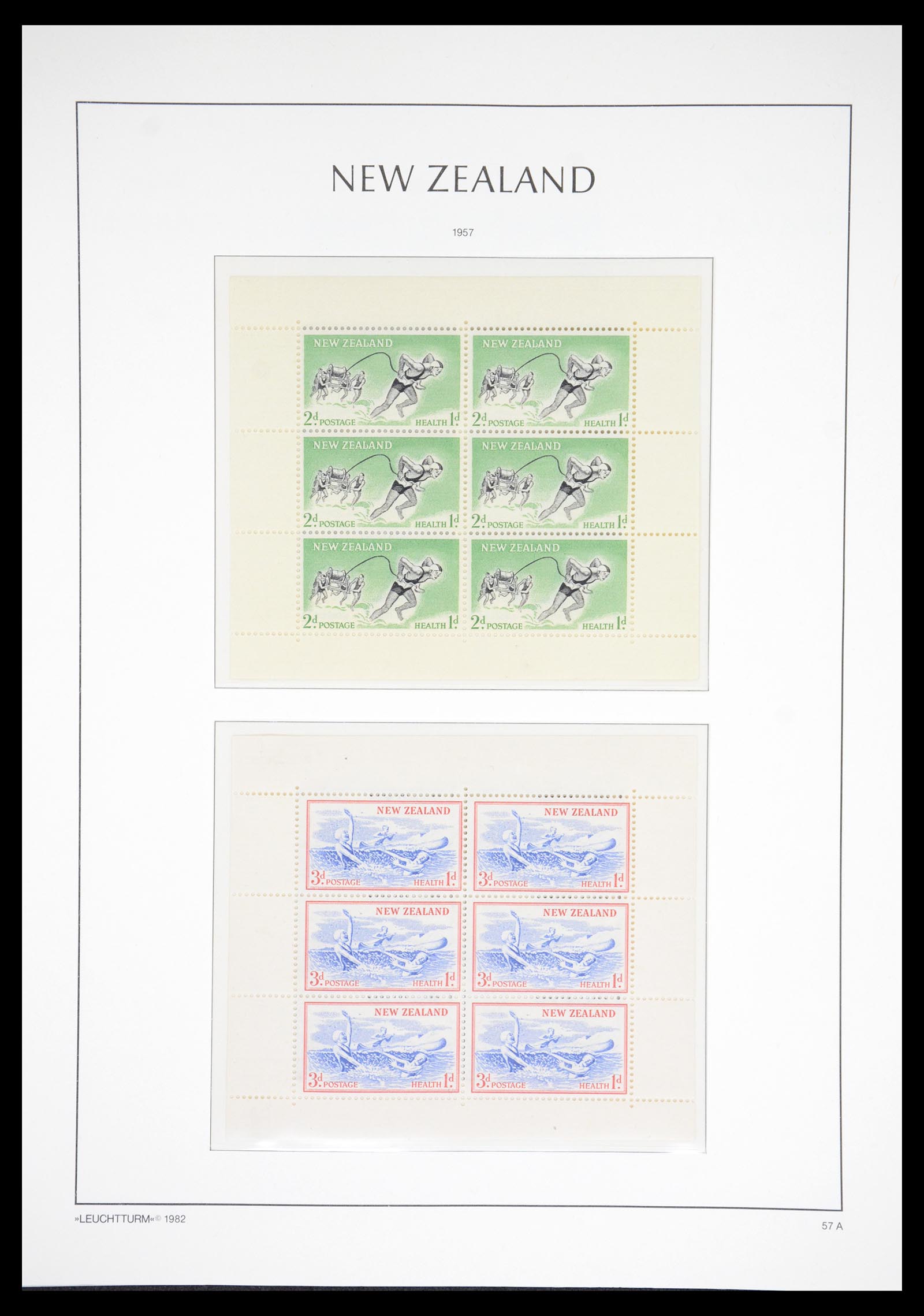 36478 039 - Postzegelverzameling 36478 Nieuw Zeeland 1855-2009.
