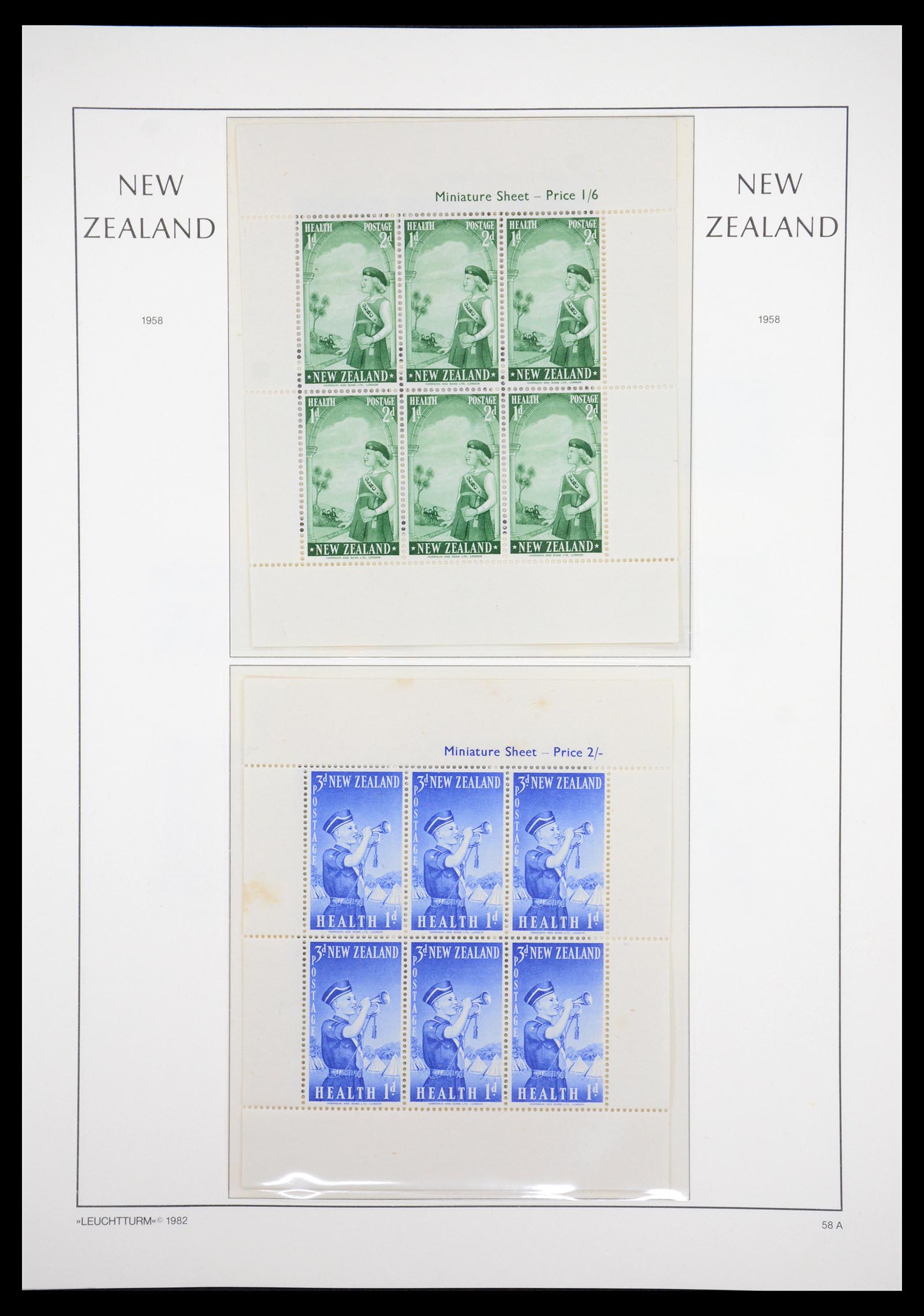 36478 040 - Stamp collection 36478 New Zealand 1855-2009.