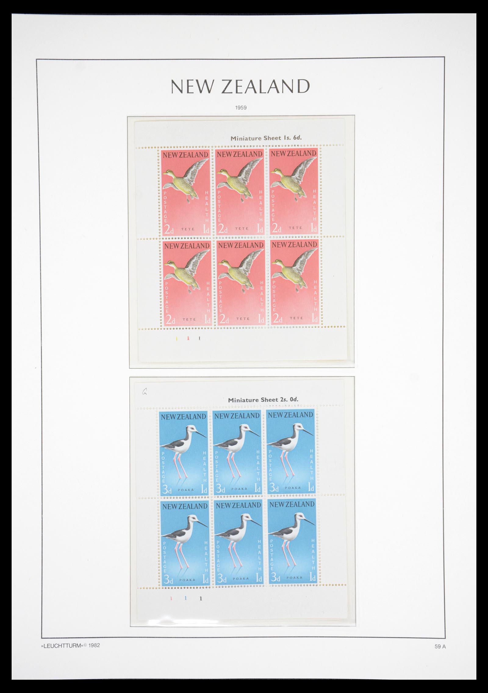 36478 042 - Postzegelverzameling 36478 Nieuw Zeeland 1855-2009.