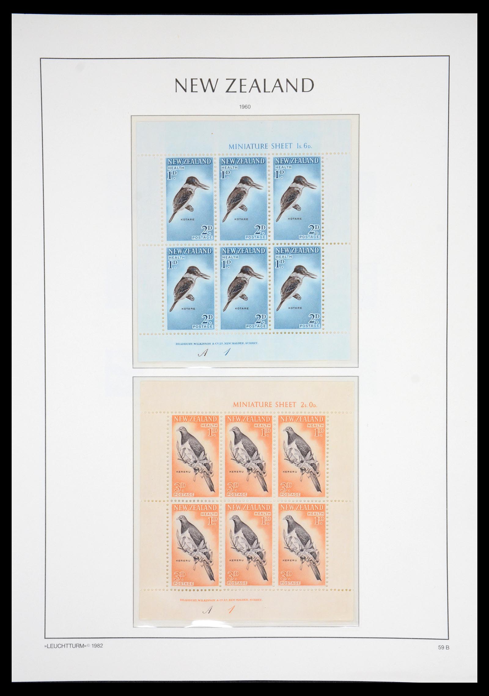 36478 043 - Stamp collection 36478 New Zealand 1855-2009.