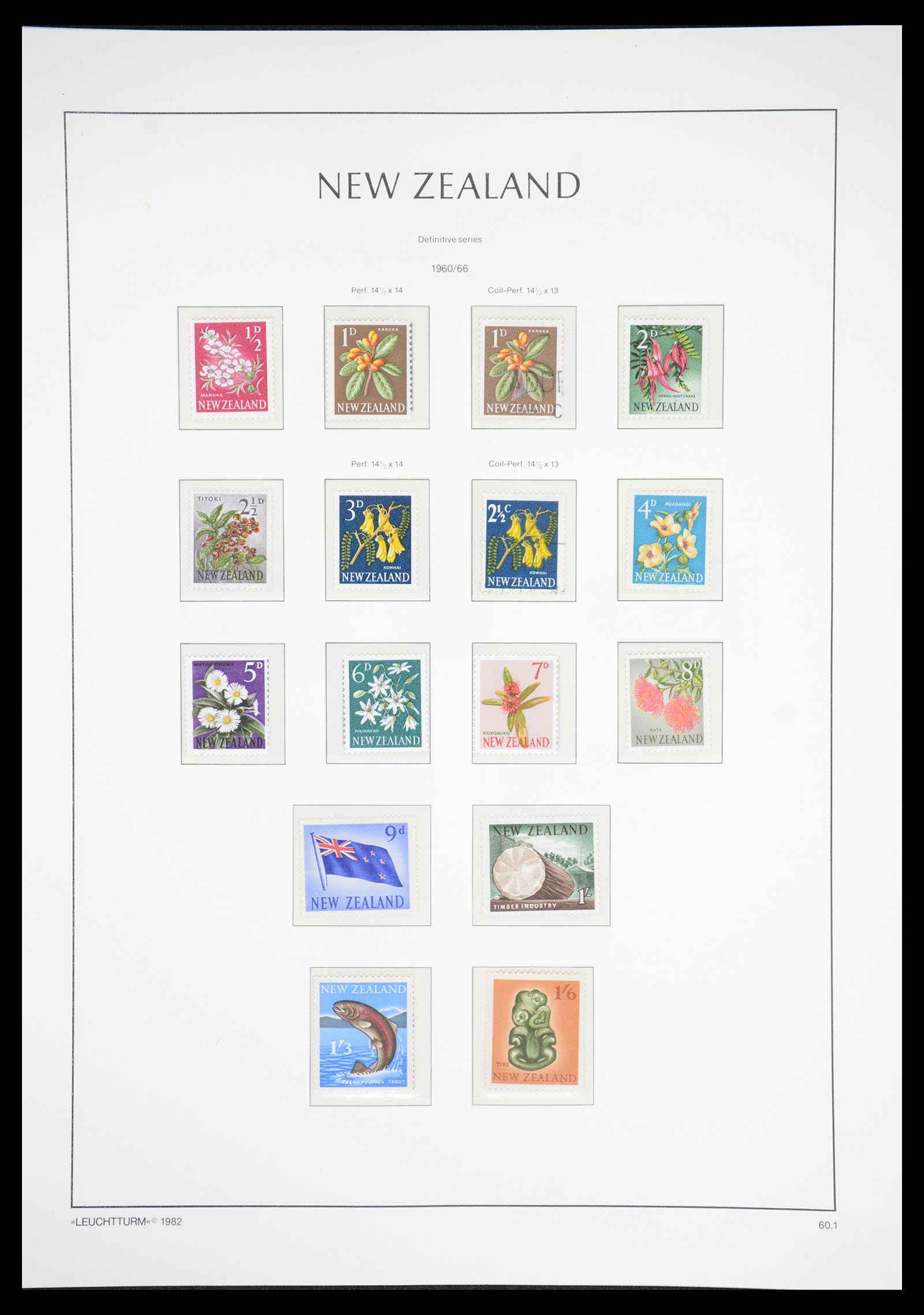 36478 044 - Postzegelverzameling 36478 Nieuw Zeeland 1855-2009.