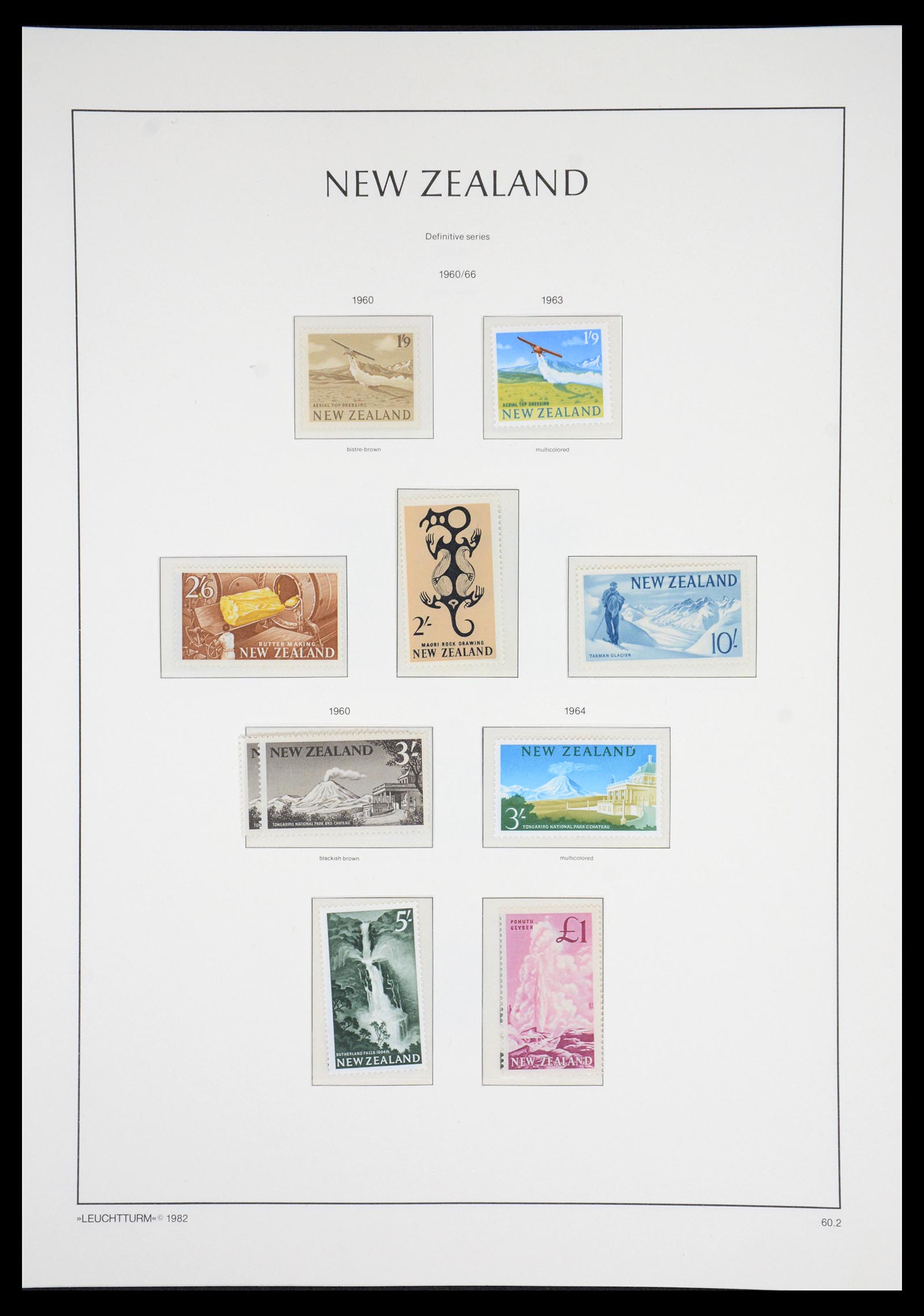 36478 045 - Postzegelverzameling 36478 Nieuw Zeeland 1855-2009.