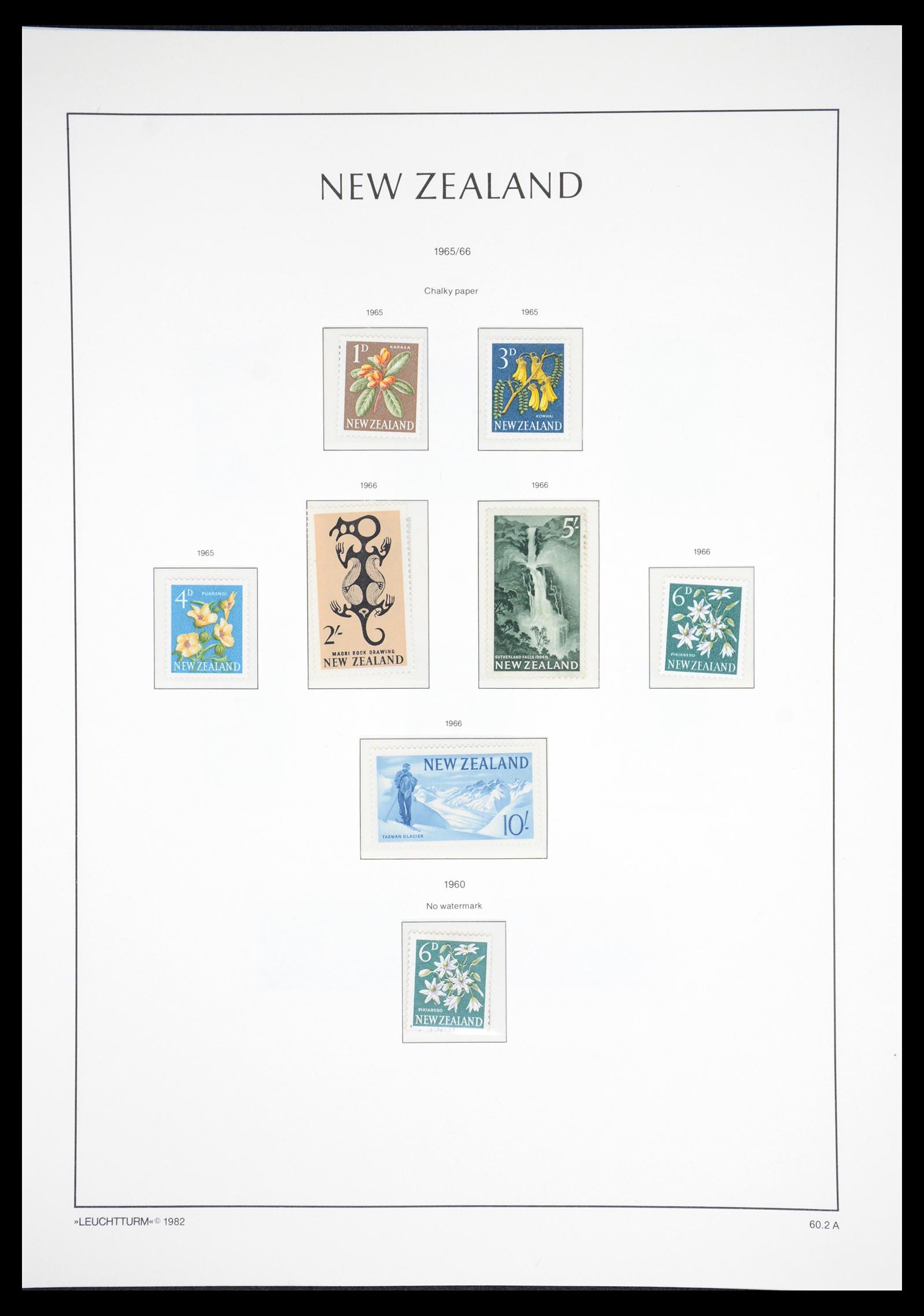 36478 046 - Postzegelverzameling 36478 Nieuw Zeeland 1855-2009.