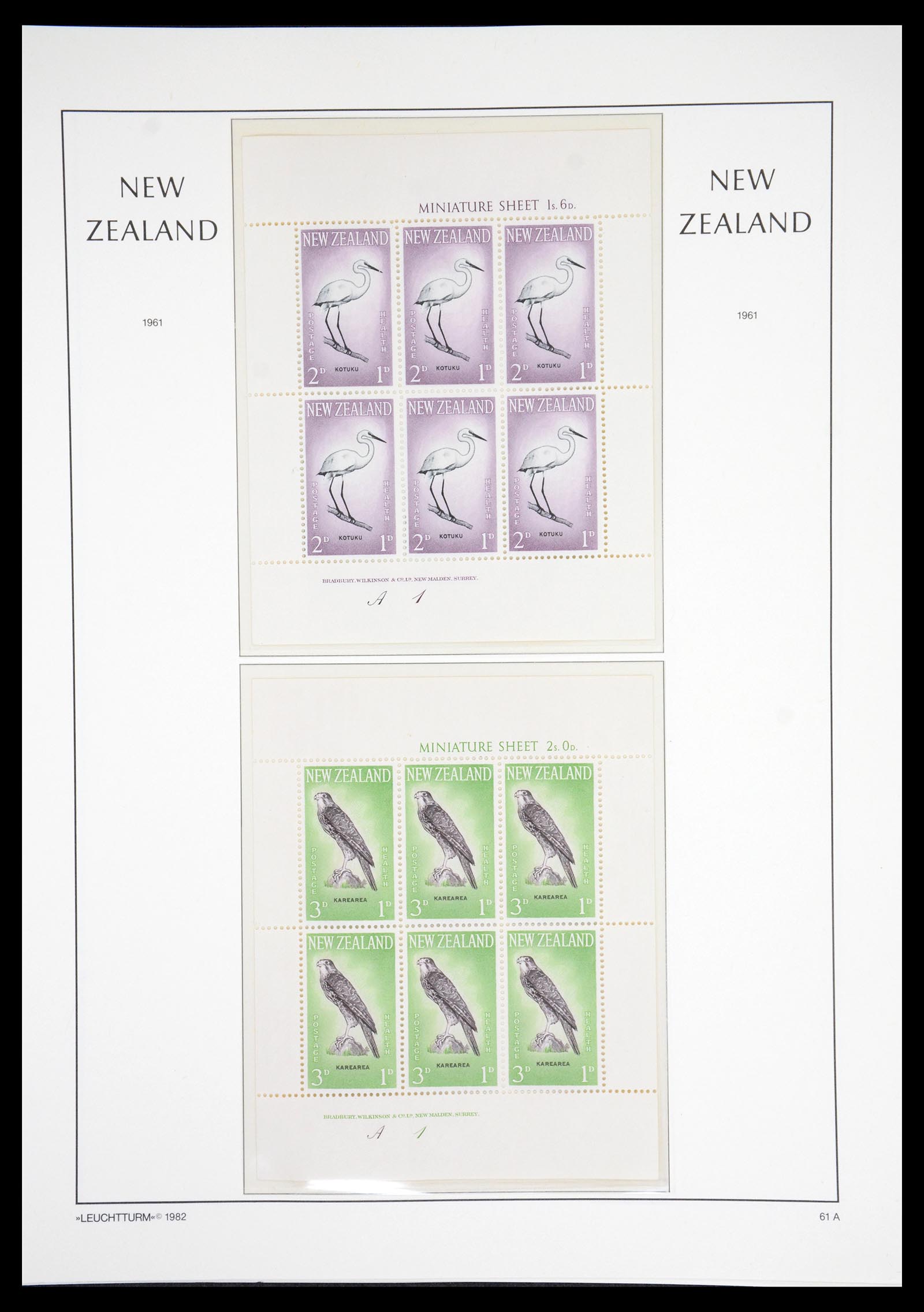 36478 048 - Postzegelverzameling 36478 Nieuw Zeeland 1855-2009.