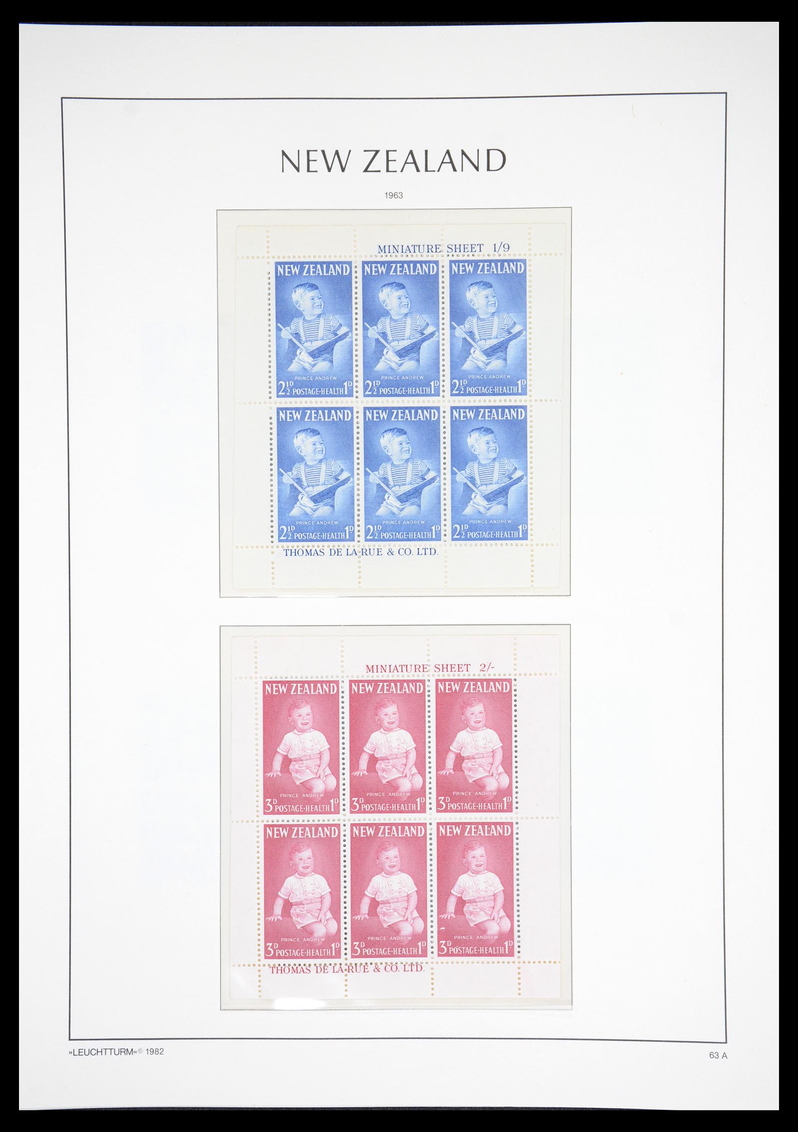 36478 051 - Postzegelverzameling 36478 Nieuw Zeeland 1855-2009.