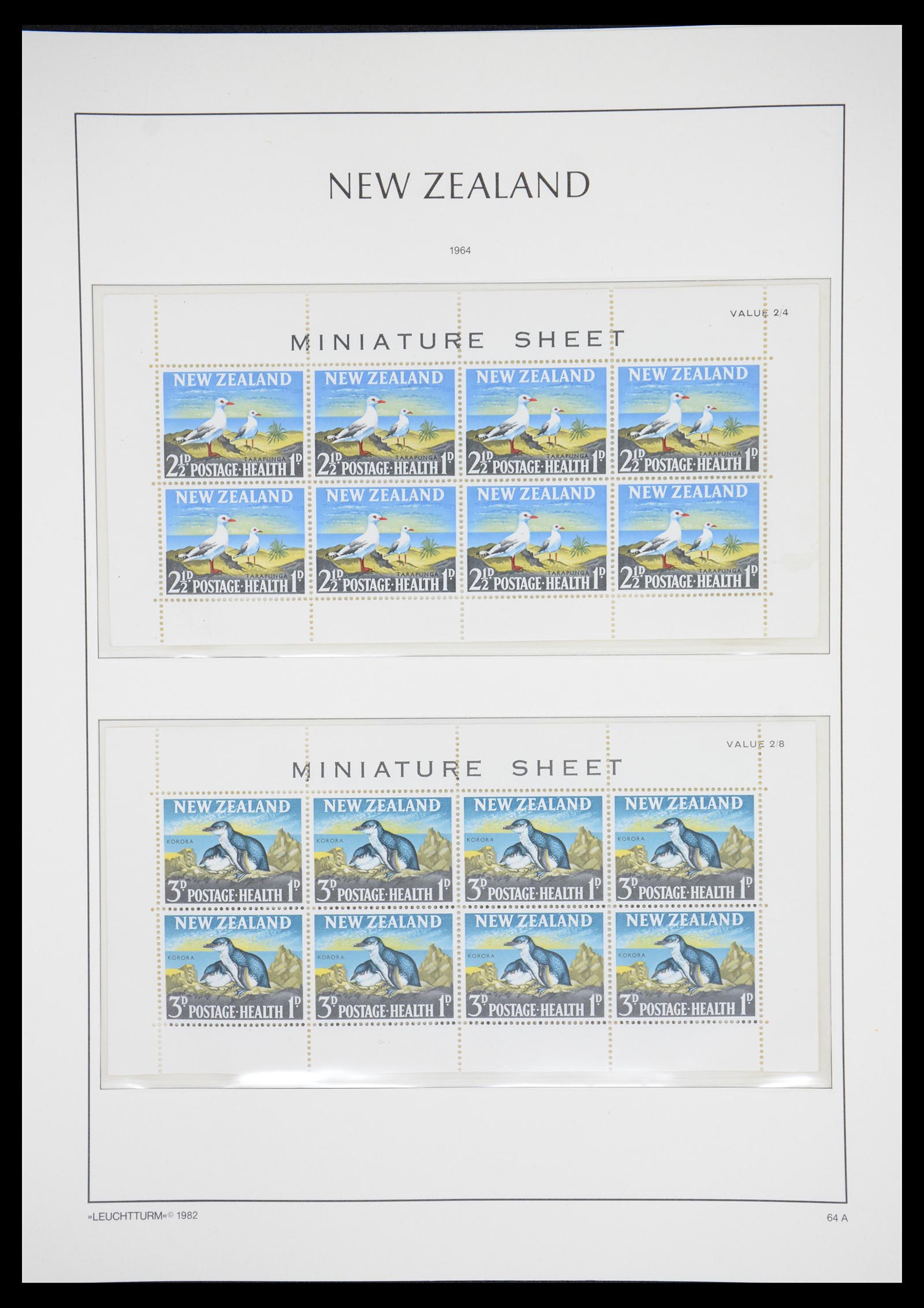 36478 052 - Postzegelverzameling 36478 Nieuw Zeeland 1855-2009.