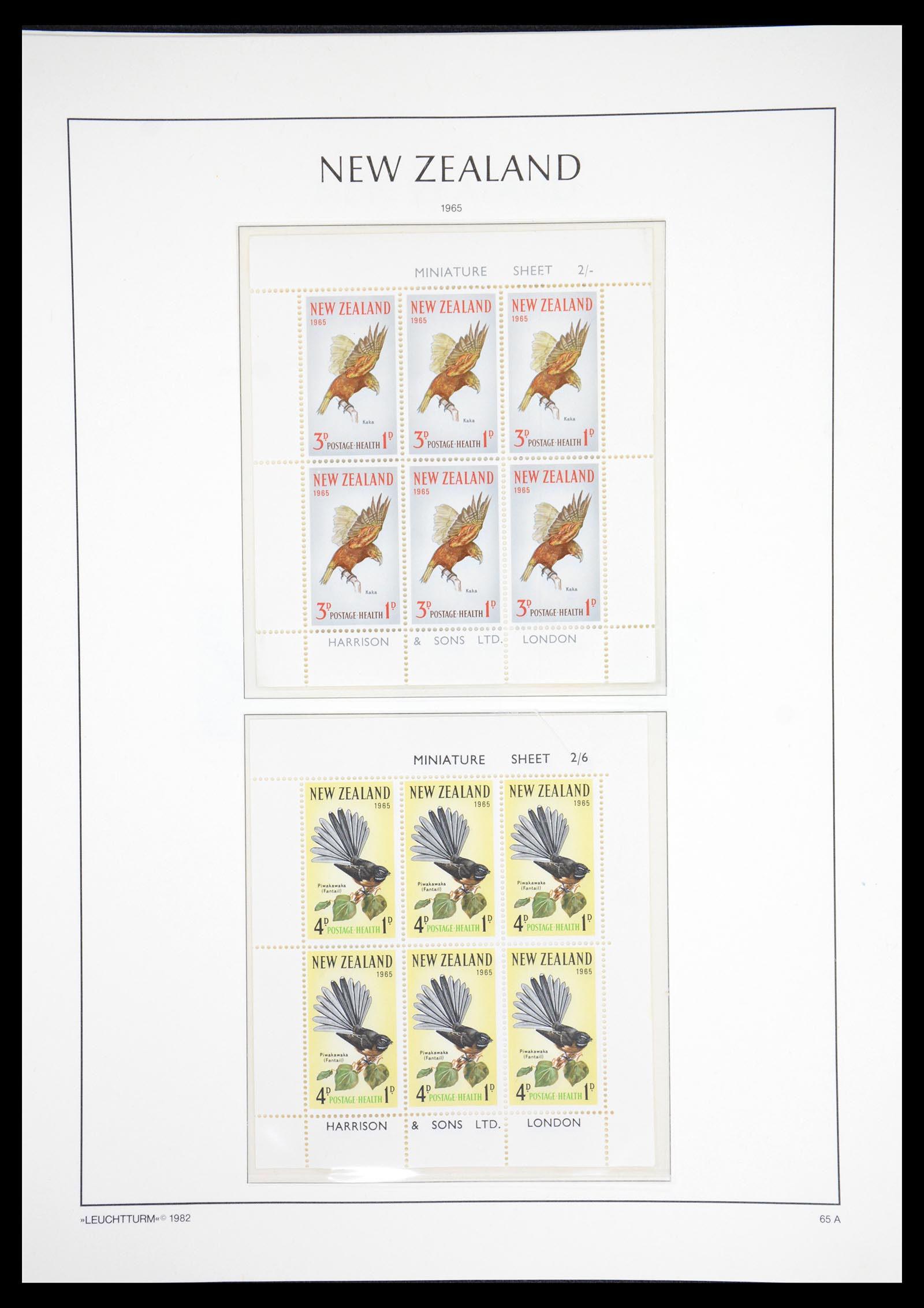 36478 054 - Postzegelverzameling 36478 Nieuw Zeeland 1855-2009.
