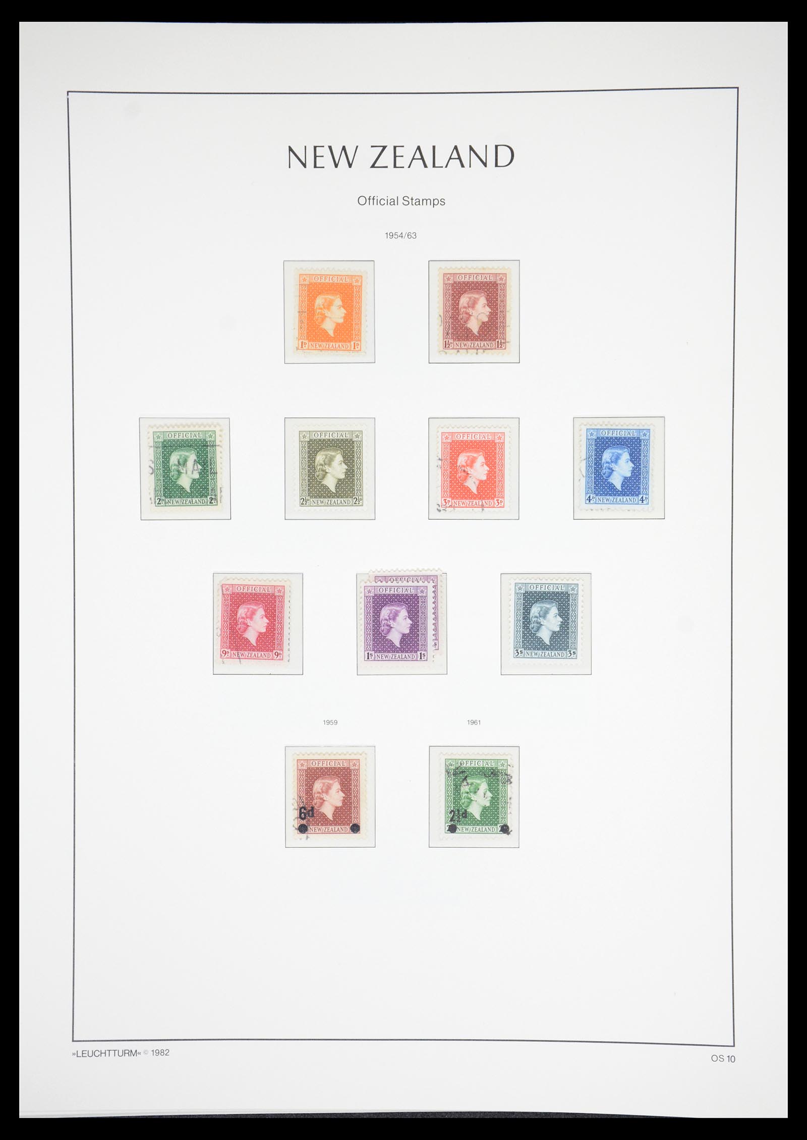 36478 057 - Postzegelverzameling 36478 Nieuw Zeeland 1855-2009.