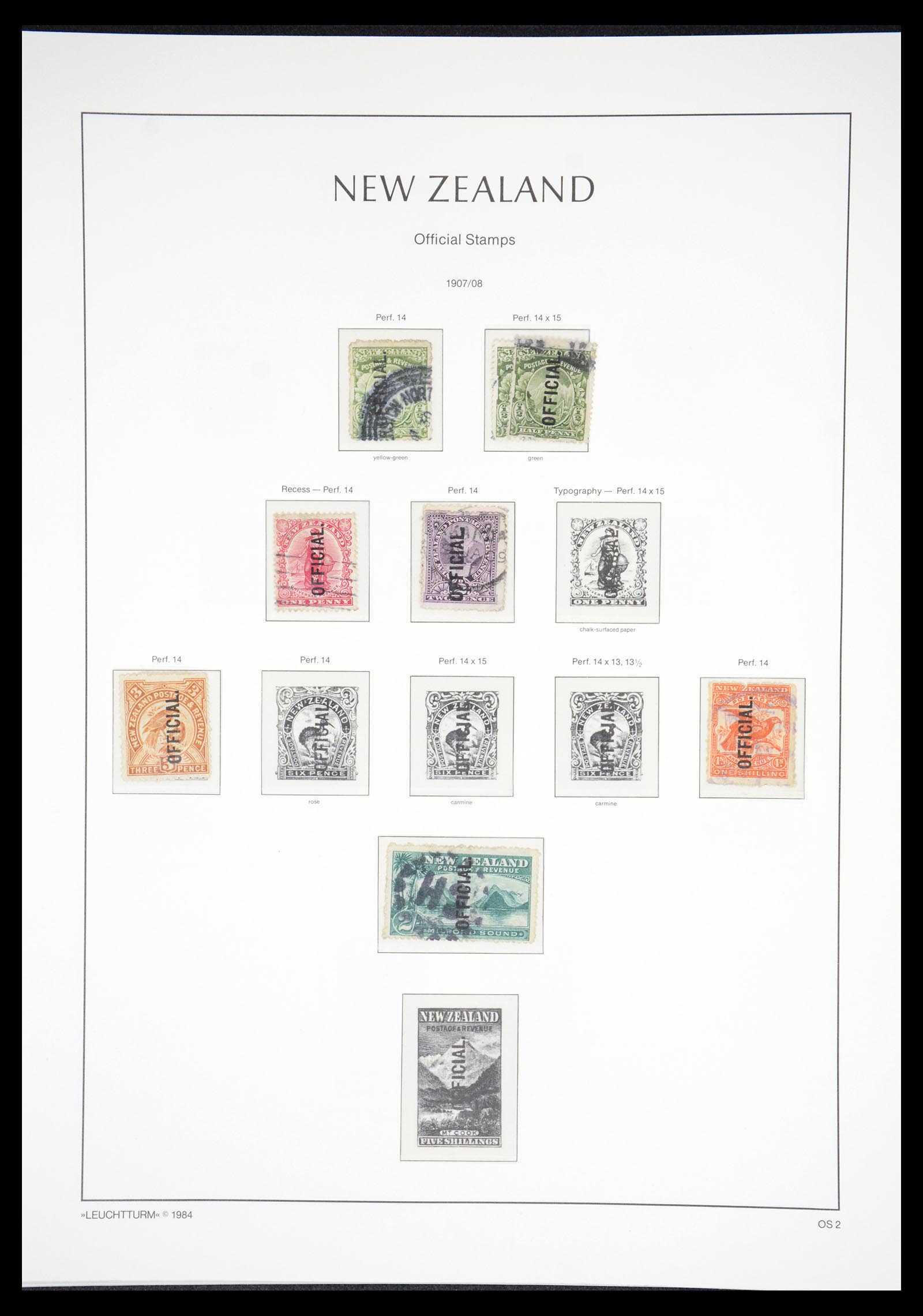 36478 063 - Stamp collection 36478 New Zealand 1855-2009.