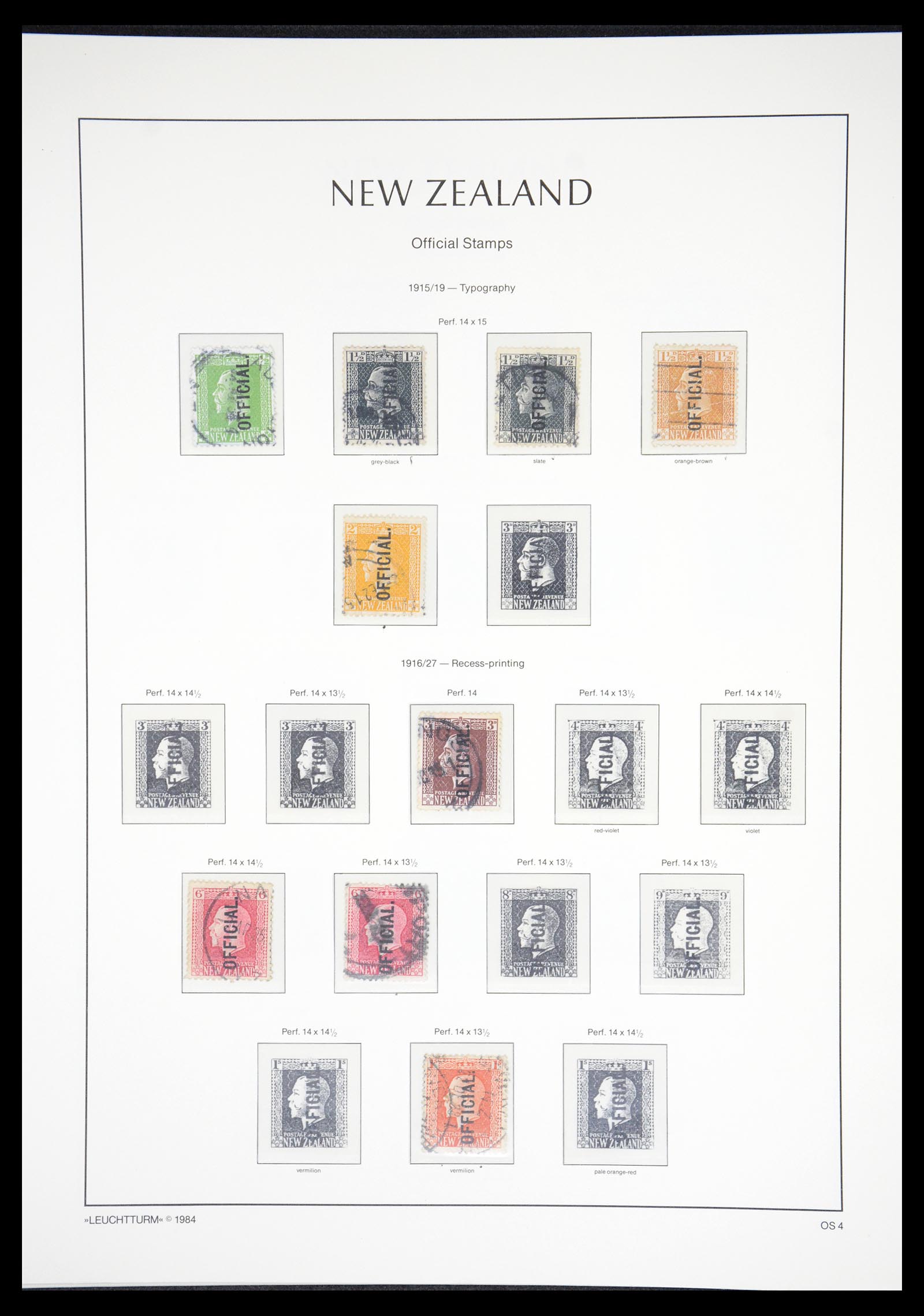 36478 065 - Stamp collection 36478 New Zealand 1855-2009.