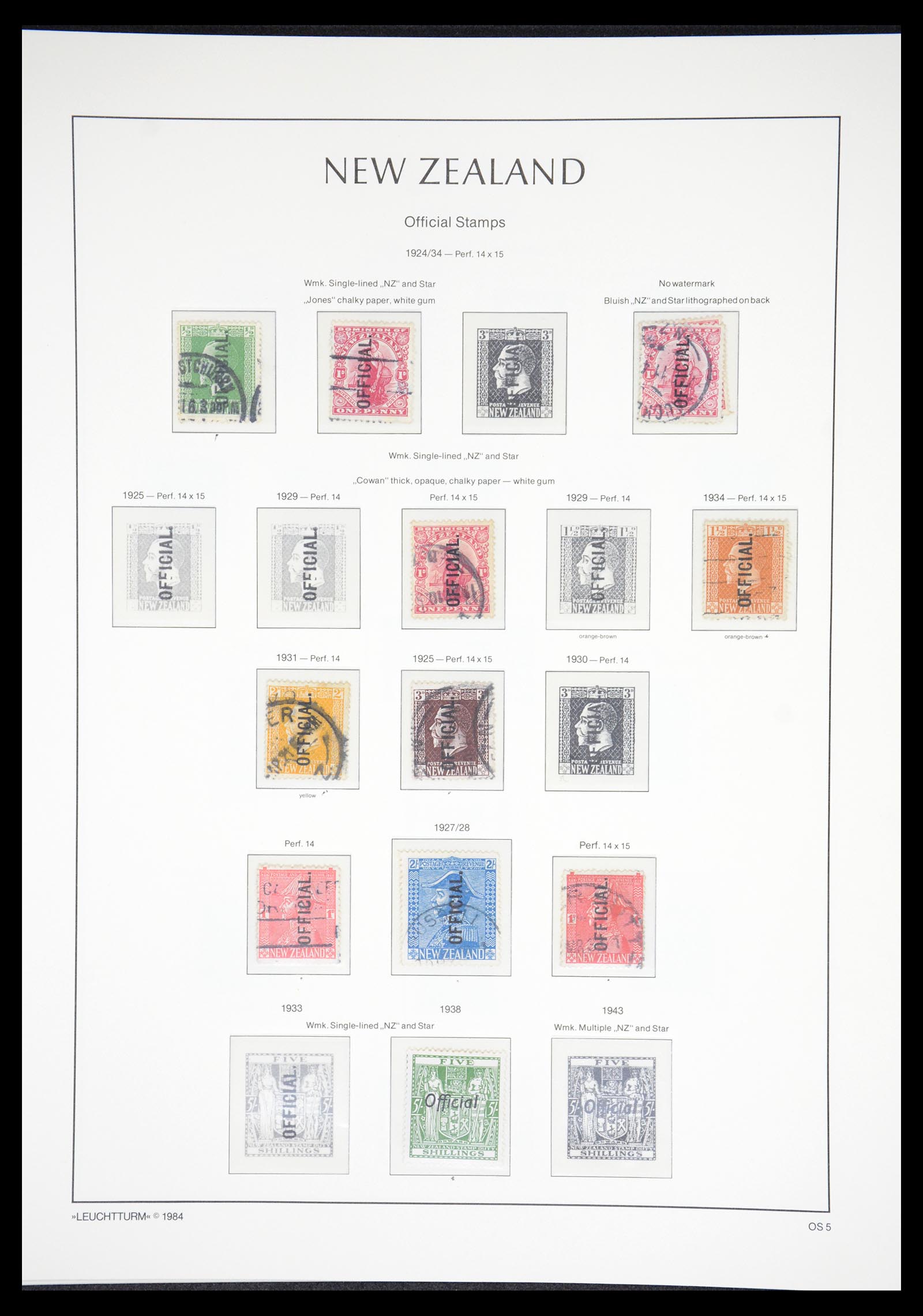 36478 066 - Stamp collection 36478 New Zealand 1855-2009.