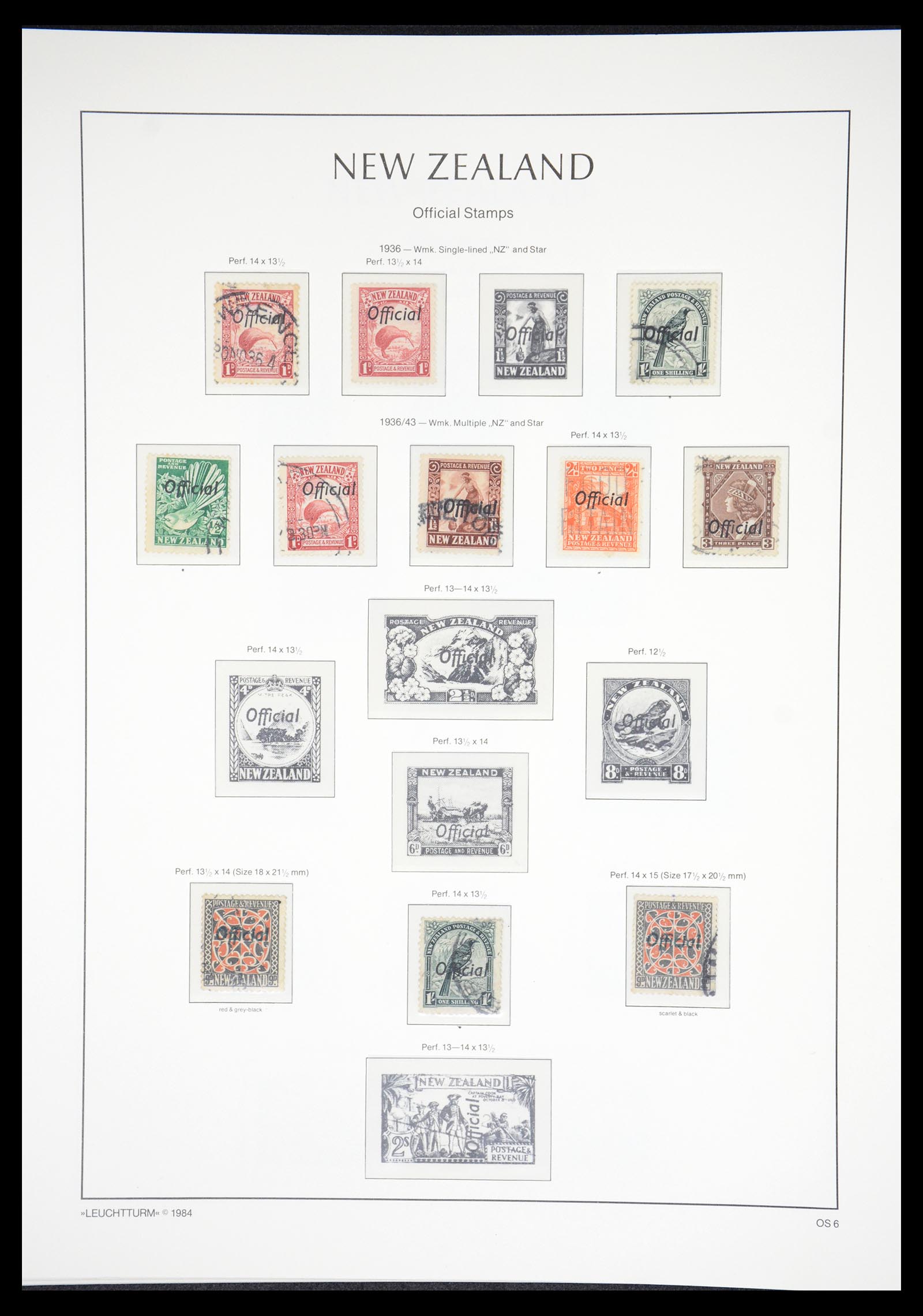 36478 067 - Stamp collection 36478 New Zealand 1855-2009.