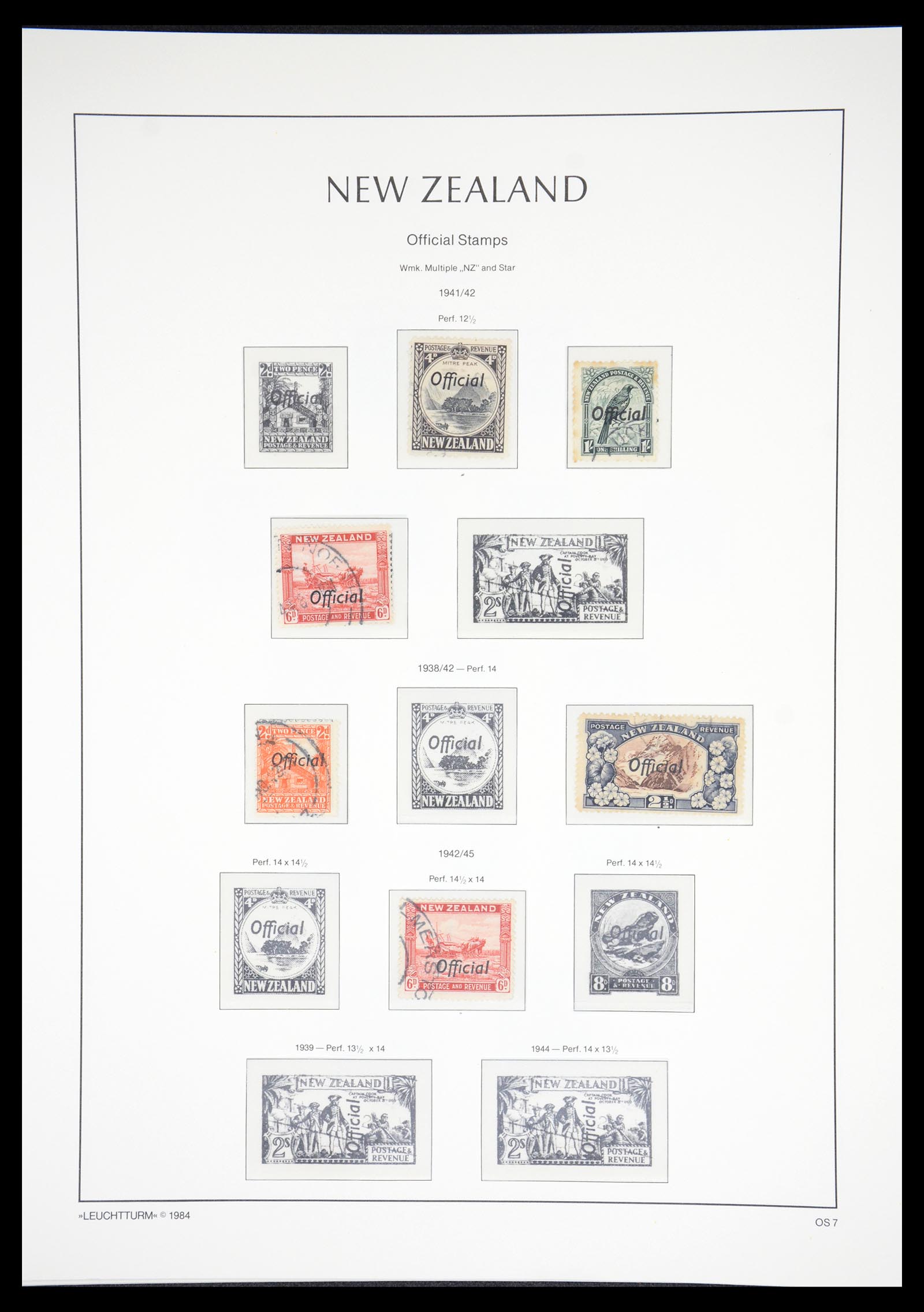 36478 068 - Stamp collection 36478 New Zealand 1855-2009.