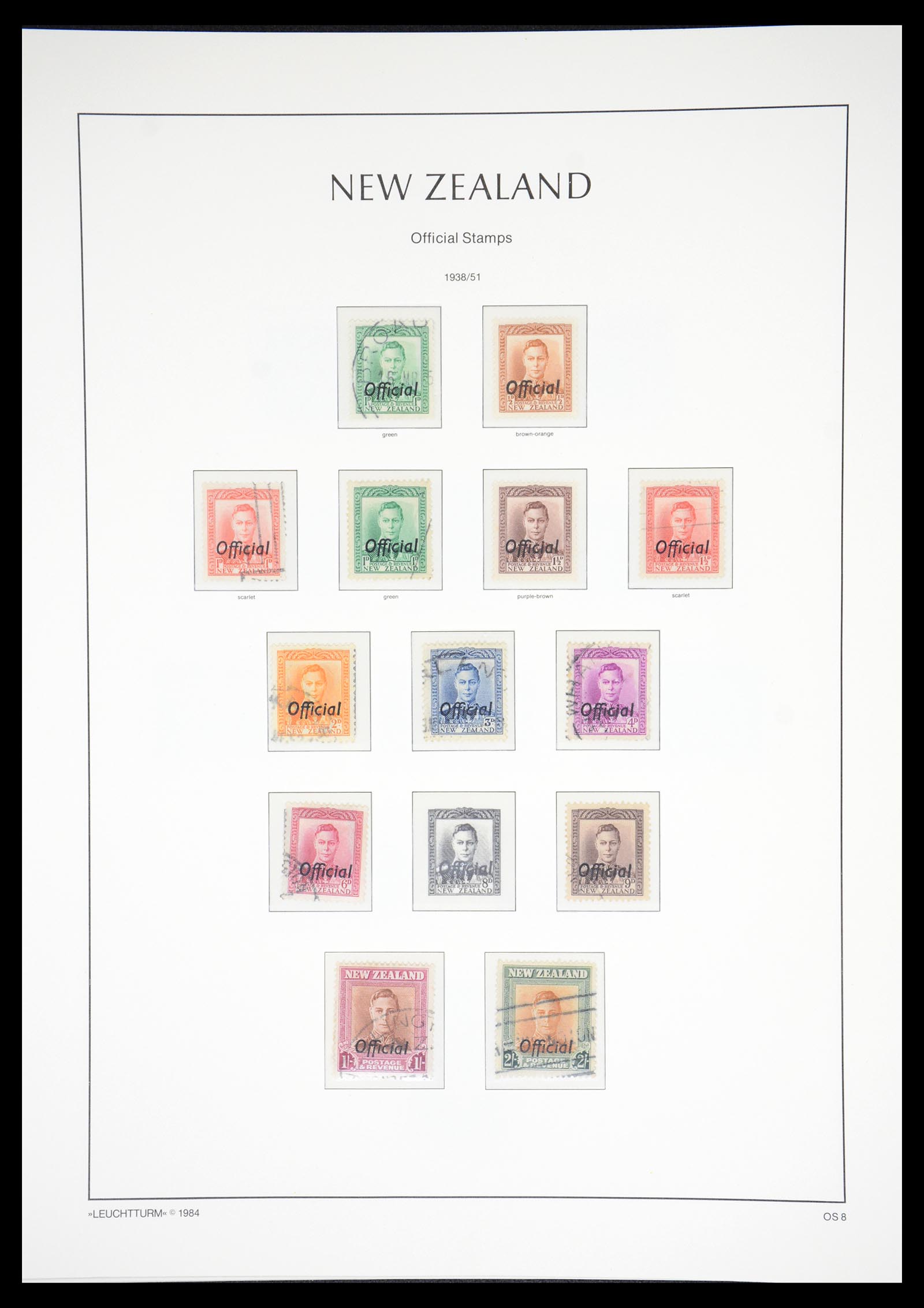 36478 069 - Stamp collection 36478 New Zealand 1855-2009.
