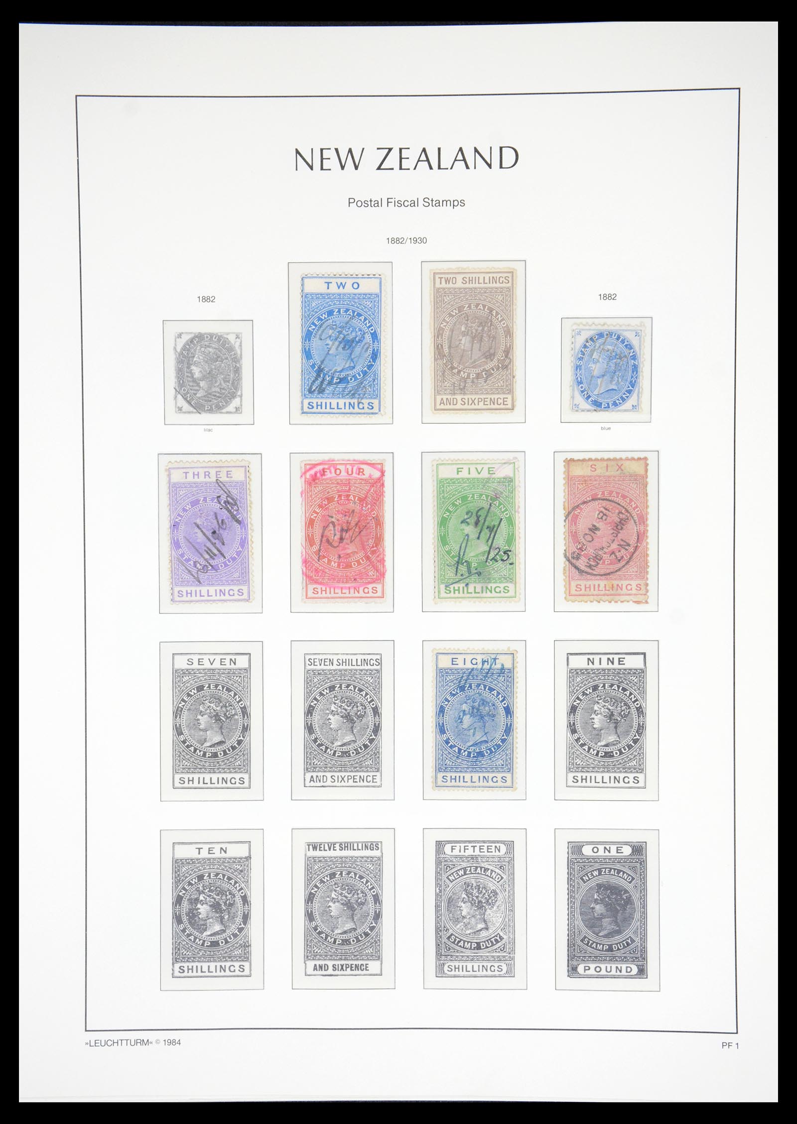 36478 071 - Stamp collection 36478 New Zealand 1855-2009.