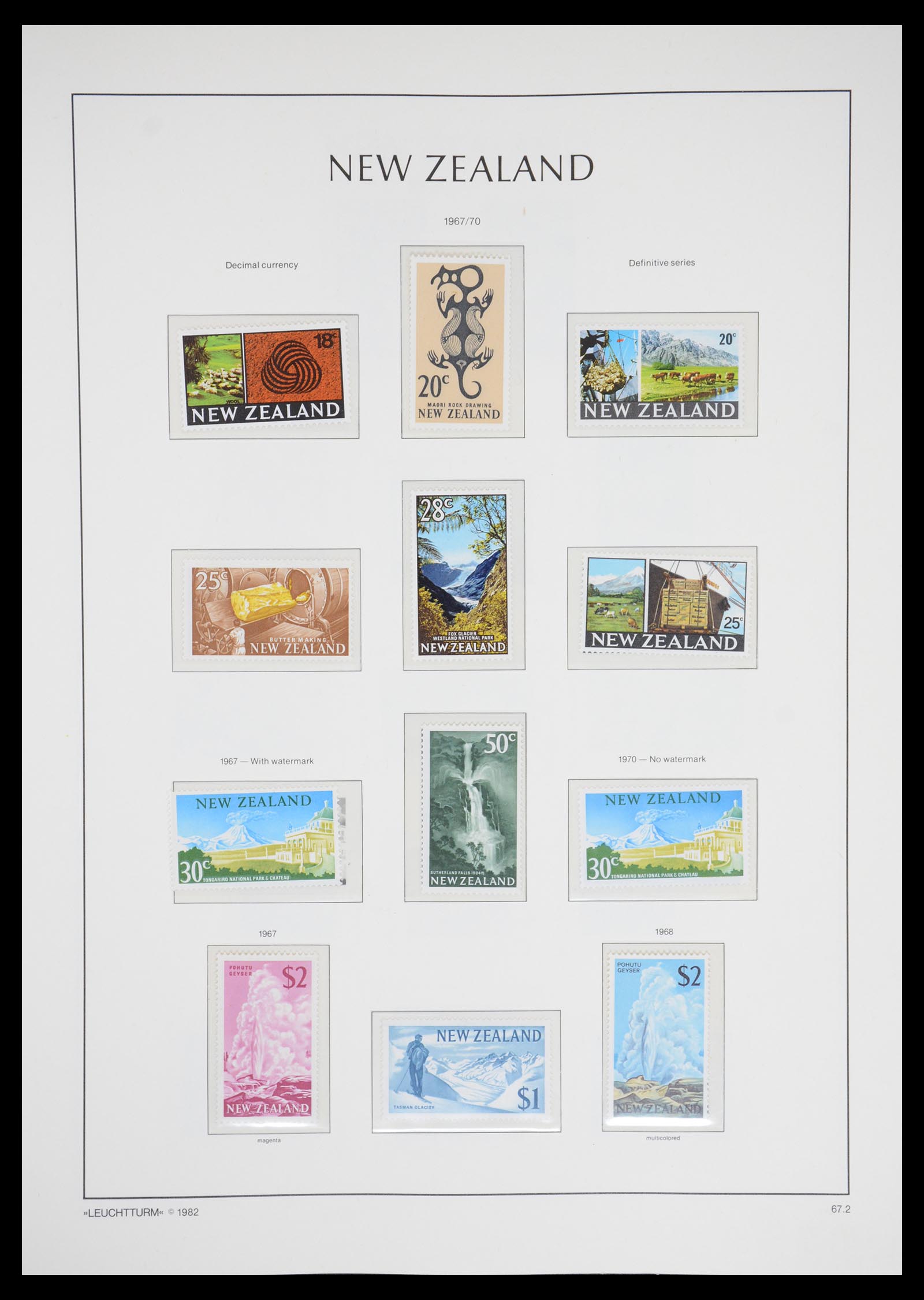 36478 075 - Postzegelverzameling 36478 Nieuw Zeeland 1855-2009.