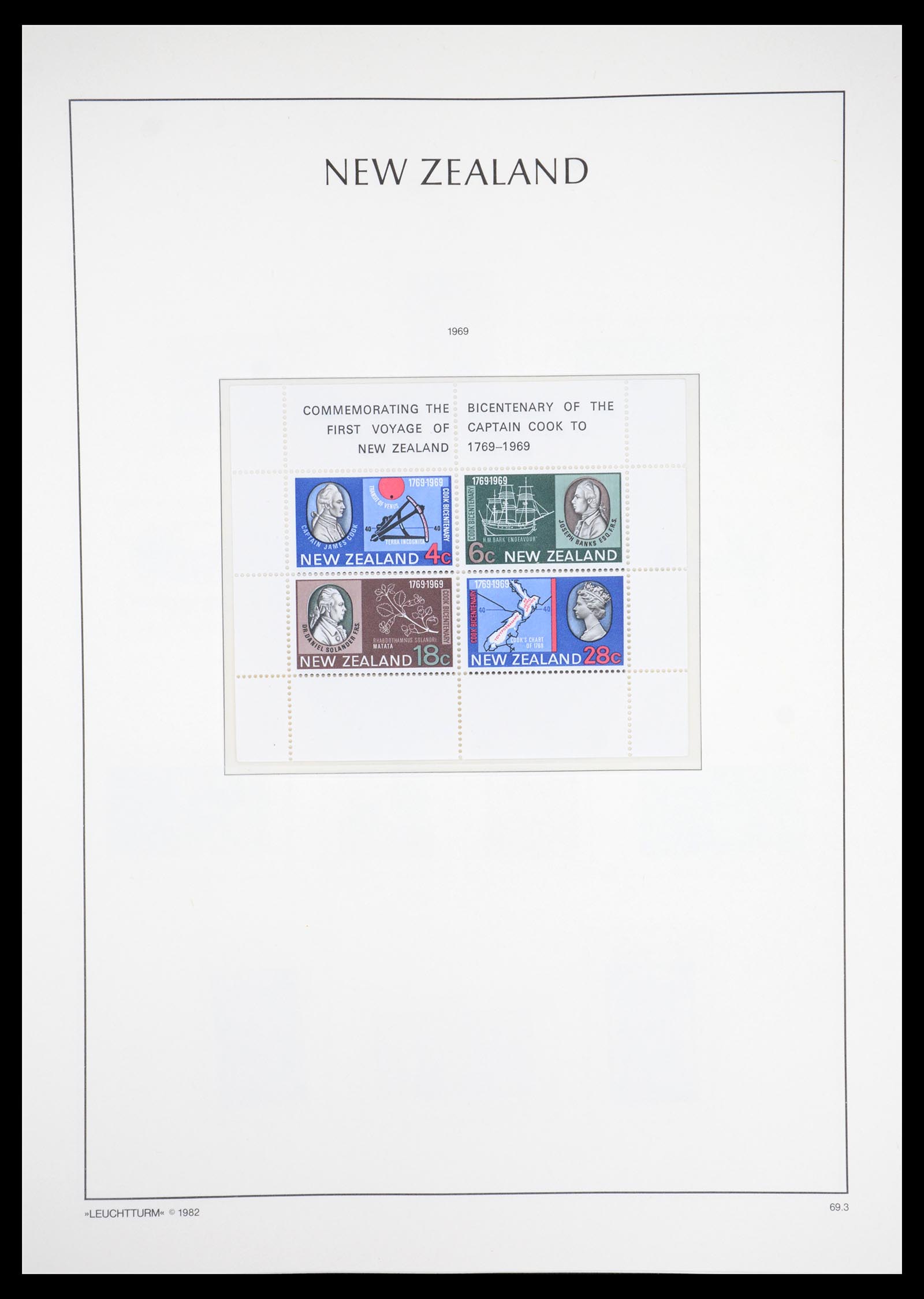 36478 082 - Postzegelverzameling 36478 Nieuw Zeeland 1855-2009.