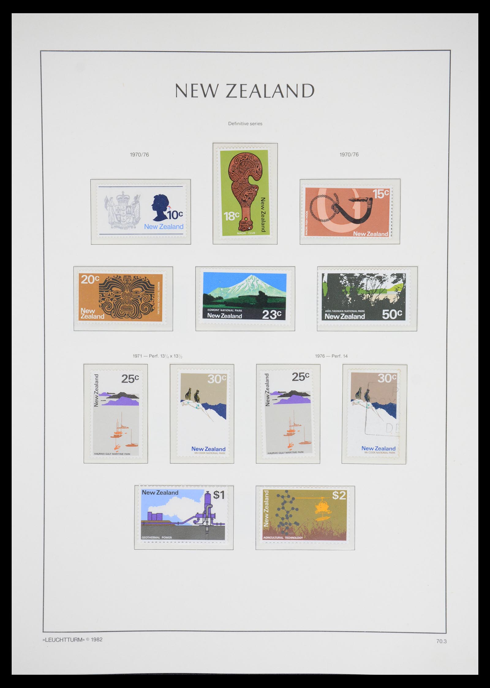 36478 086 - Stamp collection 36478 New Zealand 1855-2009.