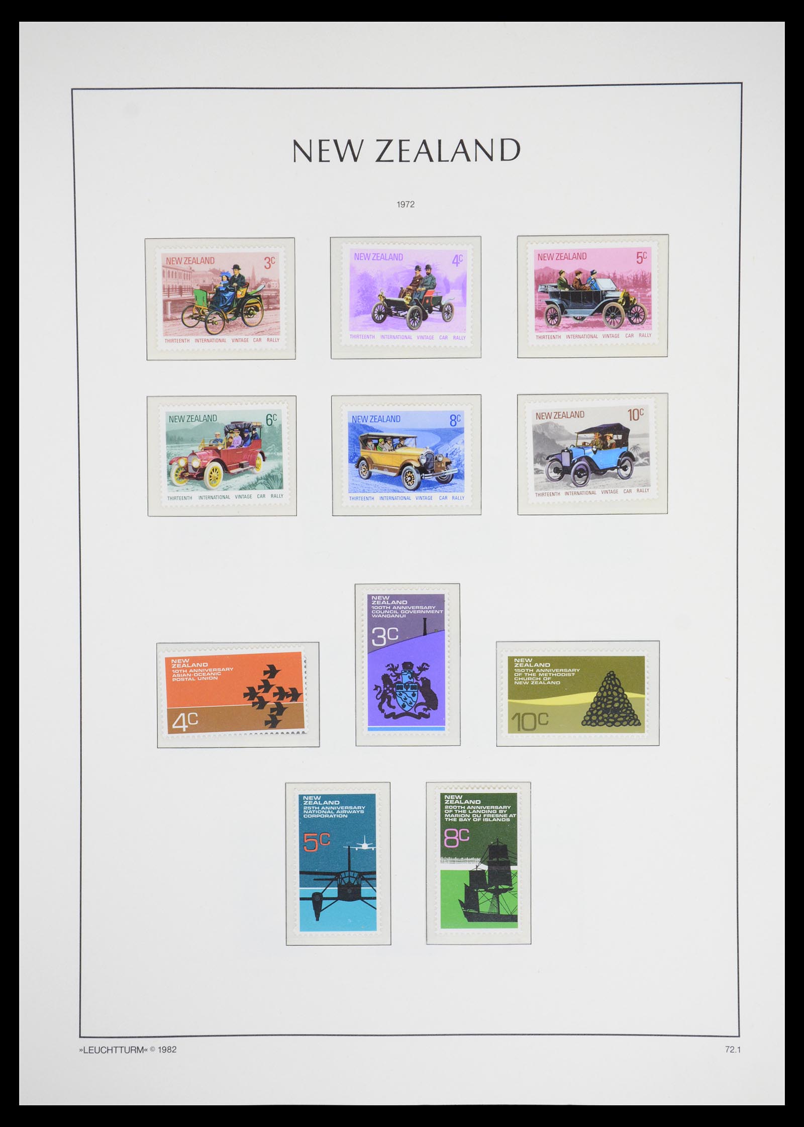 36478 091 - Postzegelverzameling 36478 Nieuw Zeeland 1855-2009.