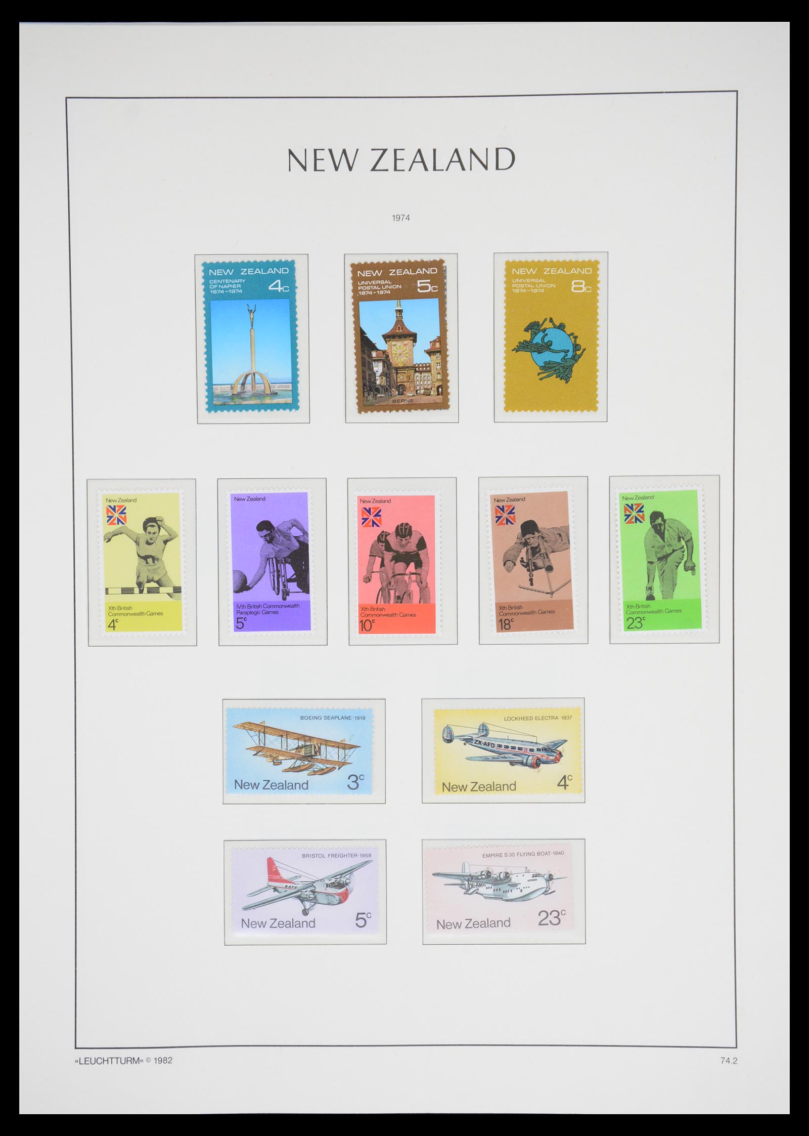 36478 098 - Stamp collection 36478 New Zealand 1855-2009.