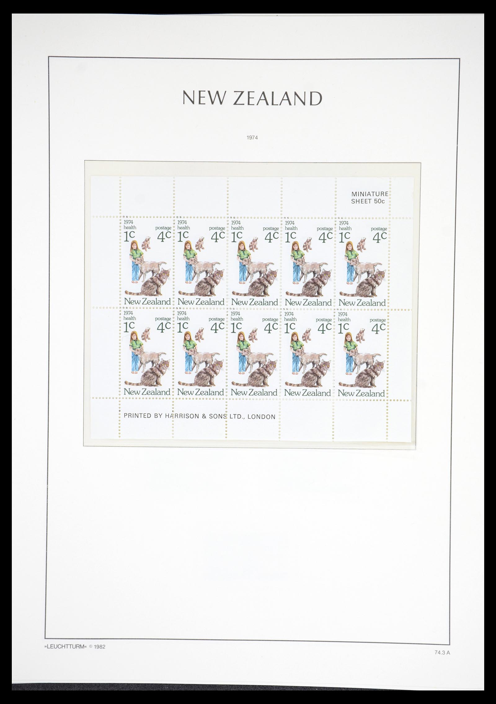 36478 100 - Stamp collection 36478 New Zealand 1855-2009.