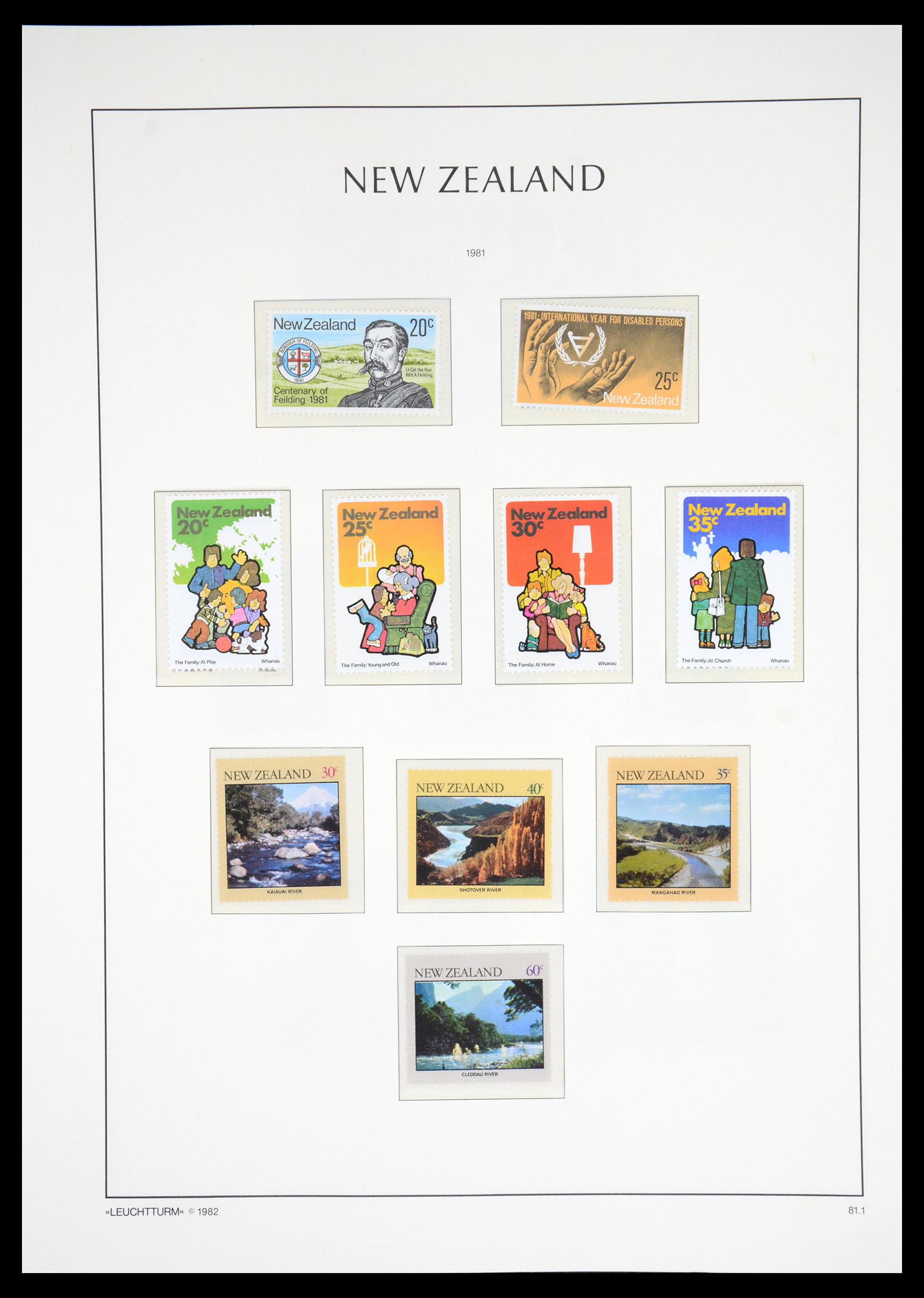 36478 123 - Postzegelverzameling 36478 Nieuw Zeeland 1855-2009.