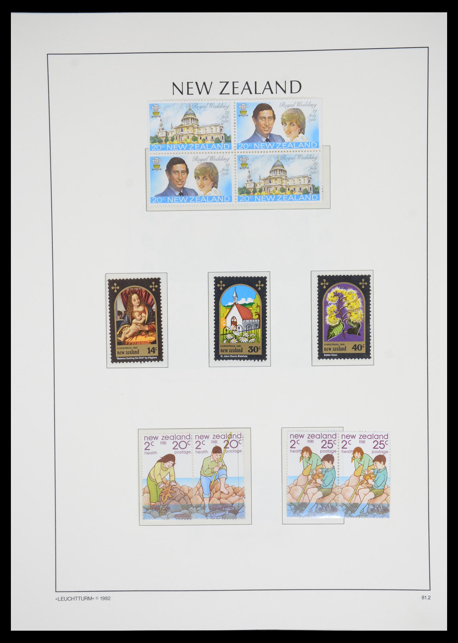 36478 124 - Postzegelverzameling 36478 Nieuw Zeeland 1855-2009.