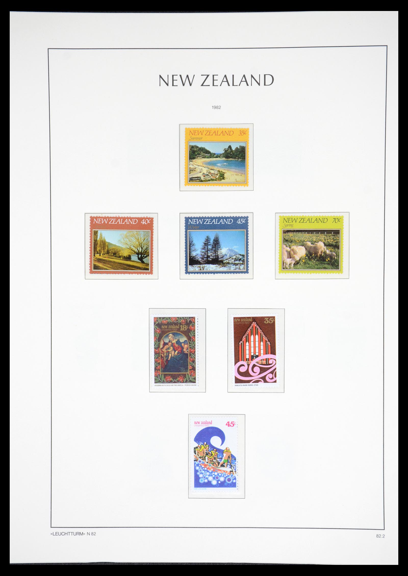 36478 128 - Postzegelverzameling 36478 Nieuw Zeeland 1855-2009.