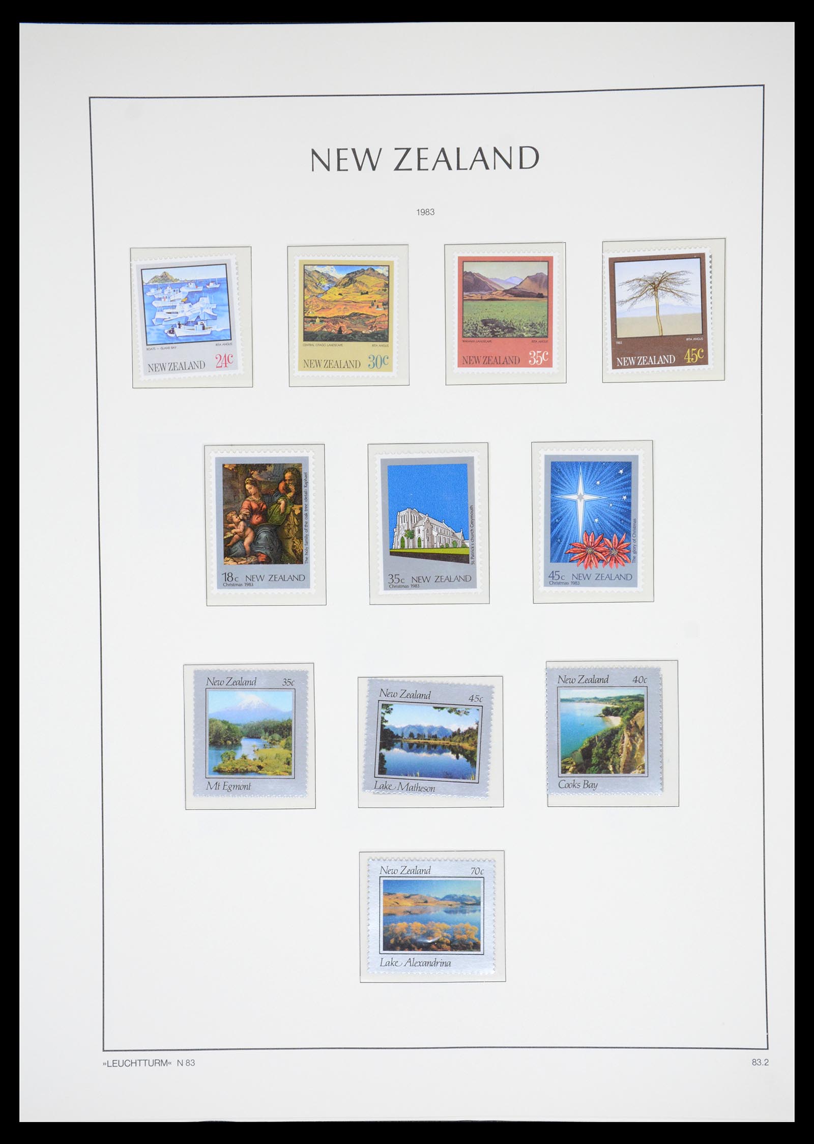 36478 131 - Postzegelverzameling 36478 Nieuw Zeeland 1855-2009.