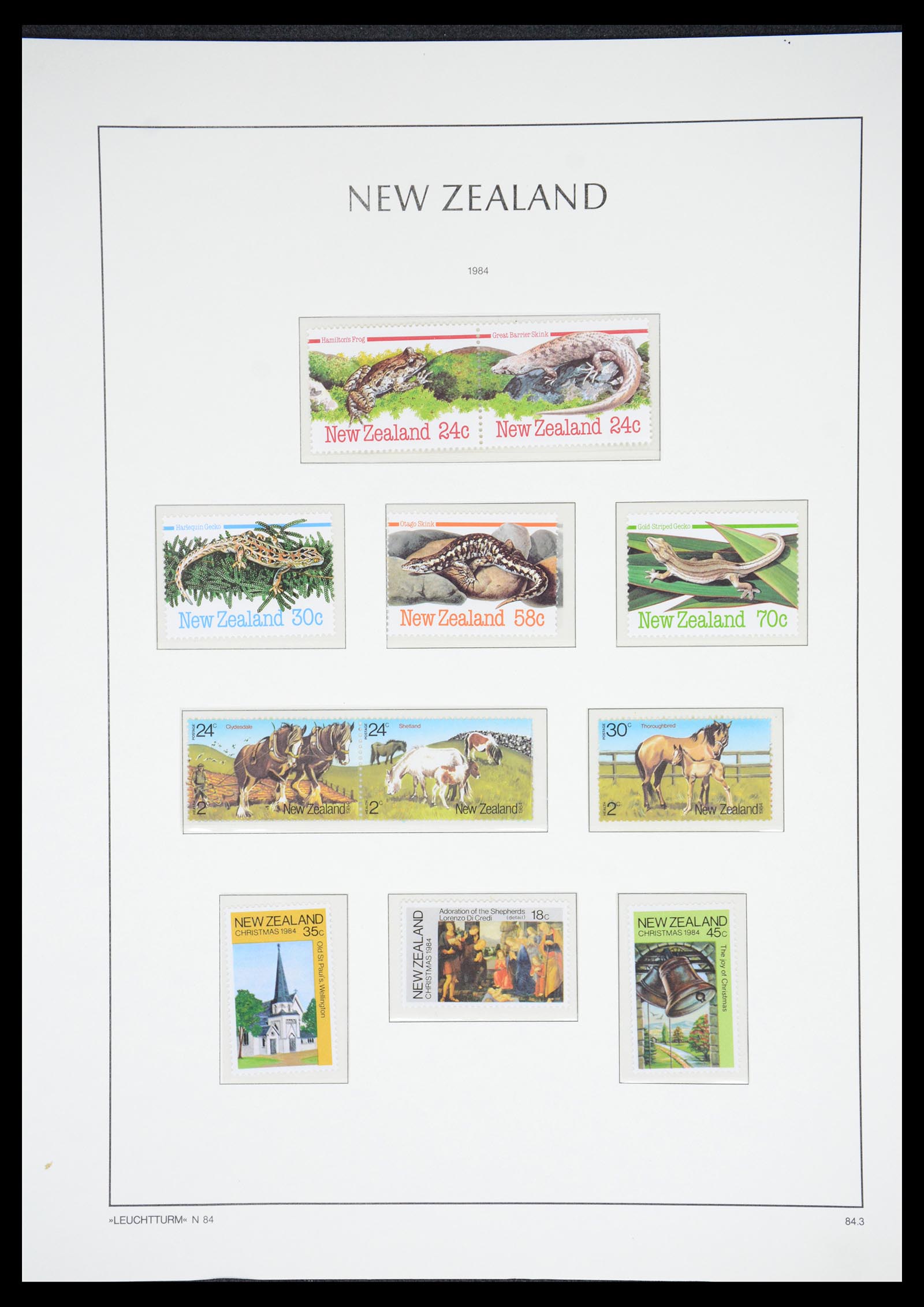 36478 135 - Postzegelverzameling 36478 Nieuw Zeeland 1855-2009.