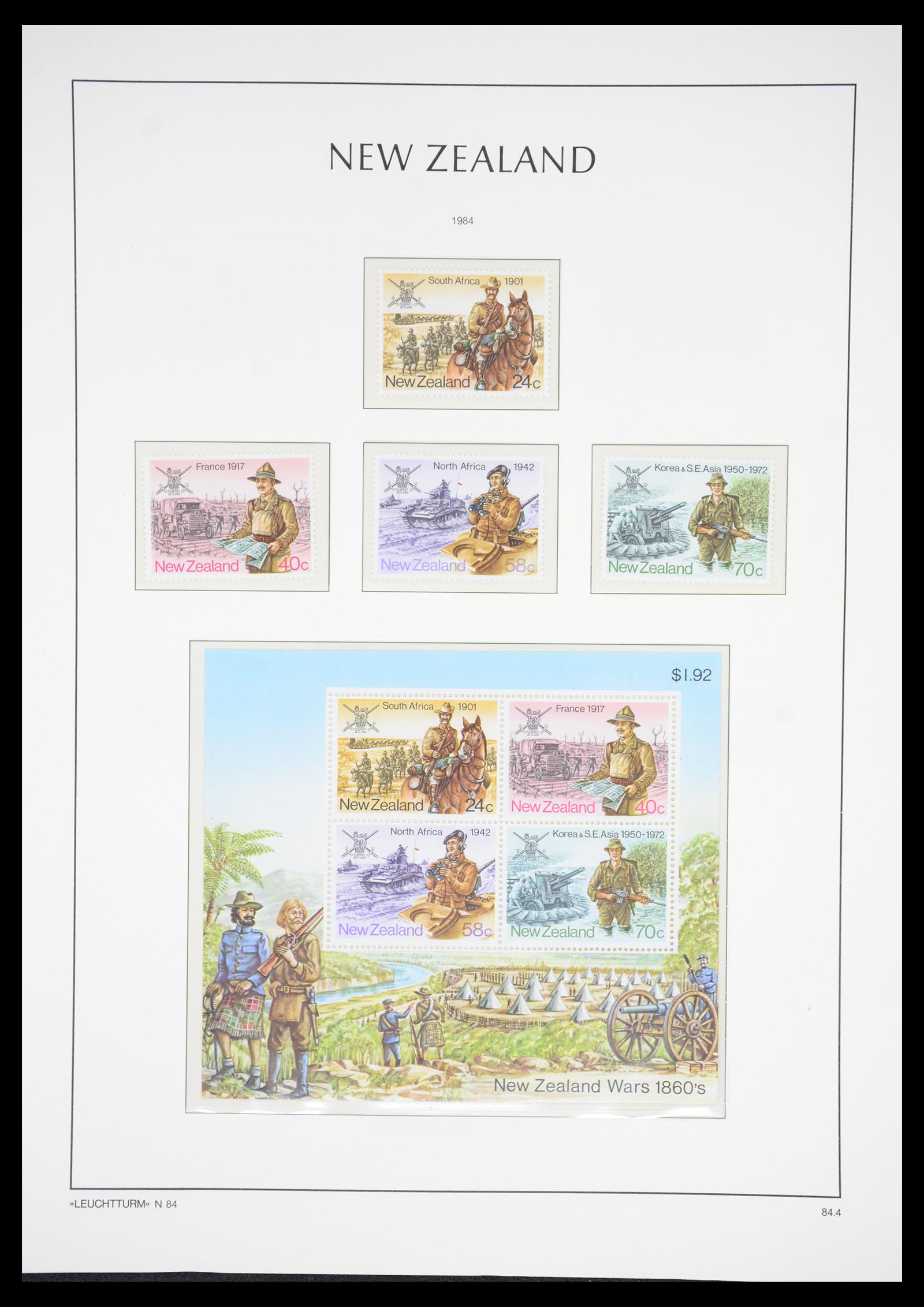 36478 137 - Postzegelverzameling 36478 Nieuw Zeeland 1855-2009.
