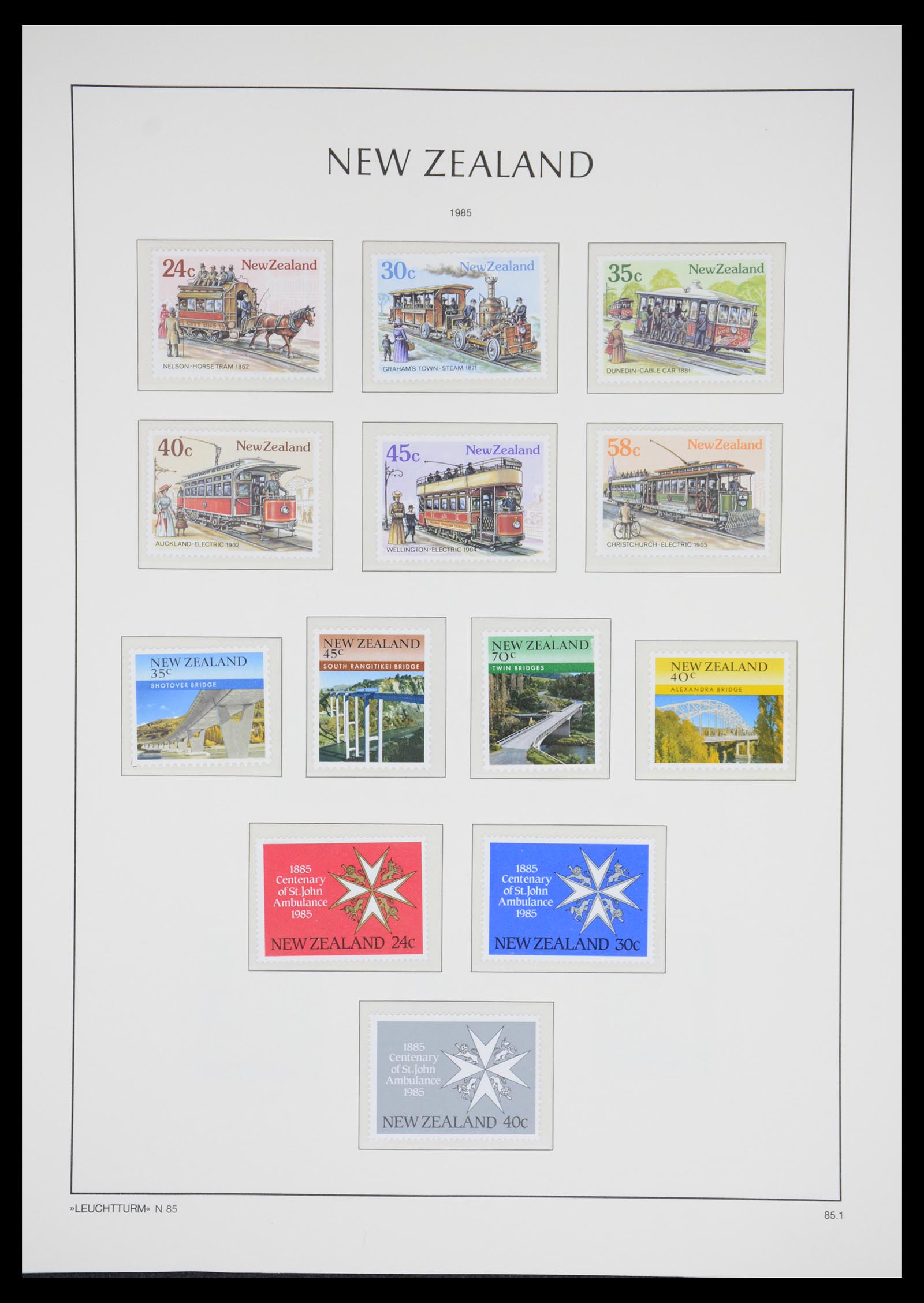 36478 138 - Postzegelverzameling 36478 Nieuw Zeeland 1855-2009.