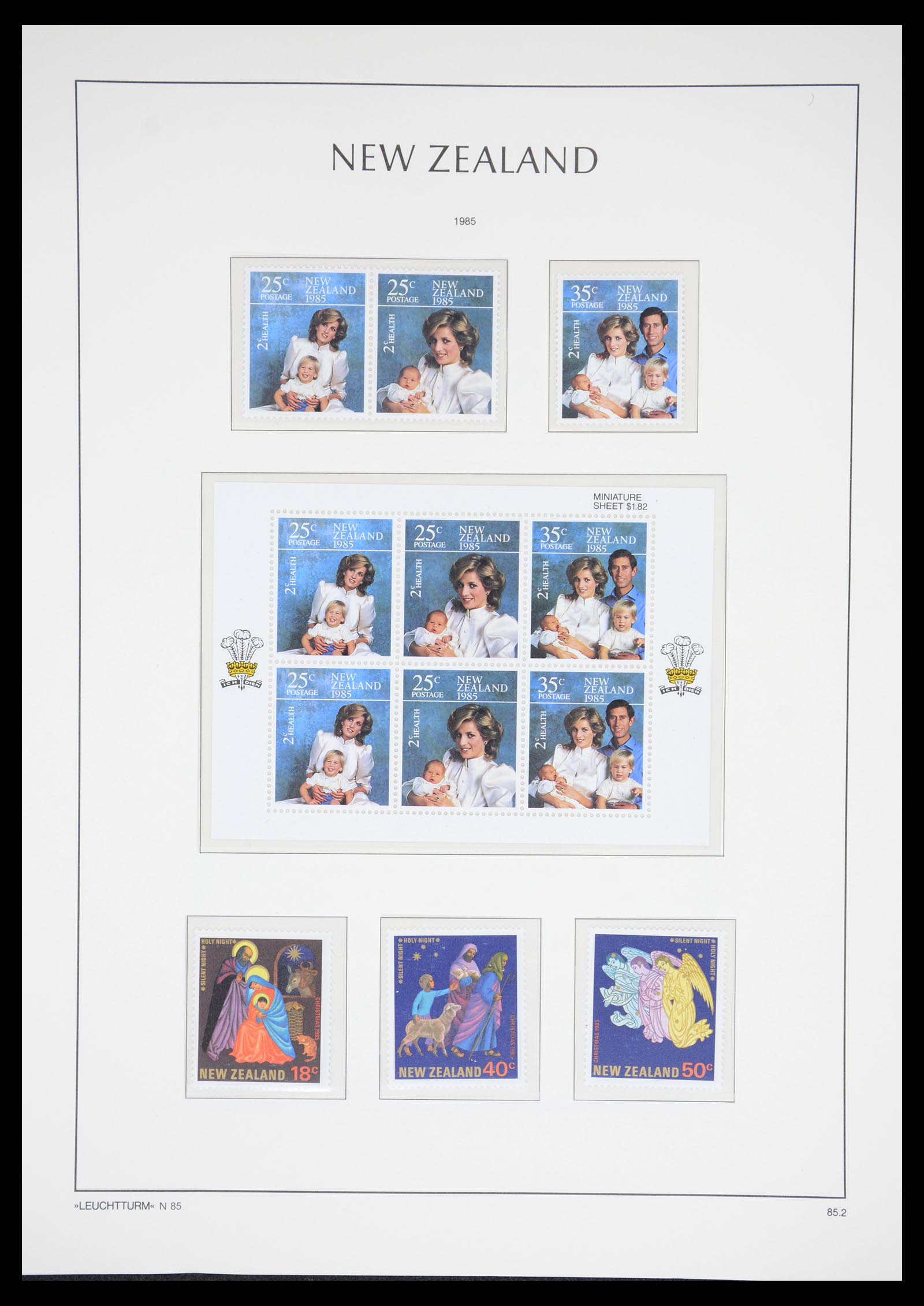 36478 139 - Postzegelverzameling 36478 Nieuw Zeeland 1855-2009.