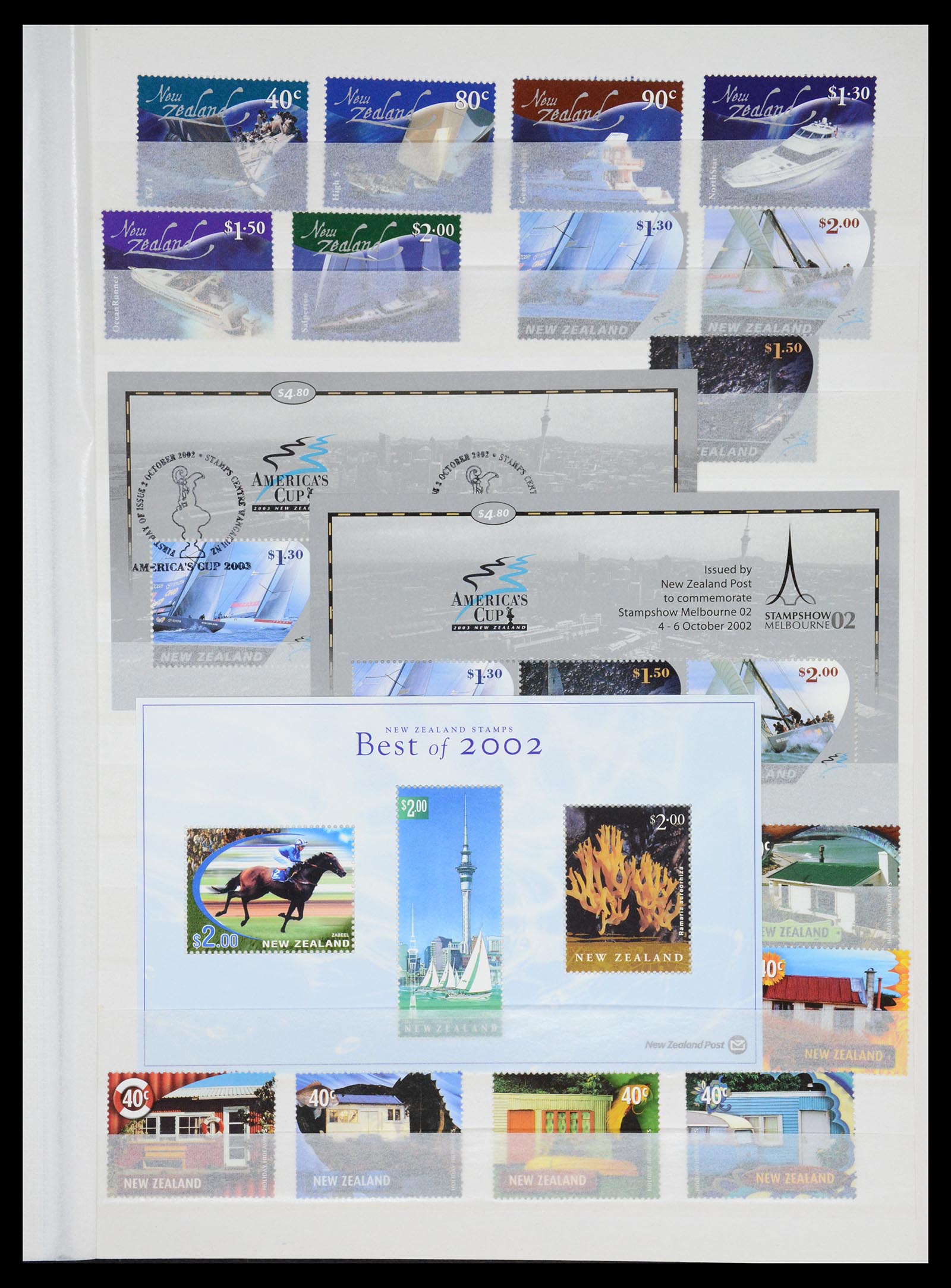 36478 283 - Stamp collection 36478 New Zealand 1855-2009.
