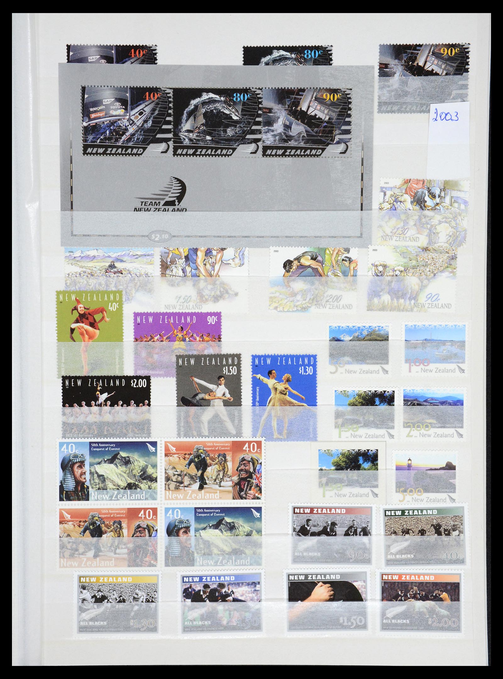 36478 285 - Stamp collection 36478 New Zealand 1855-2009.