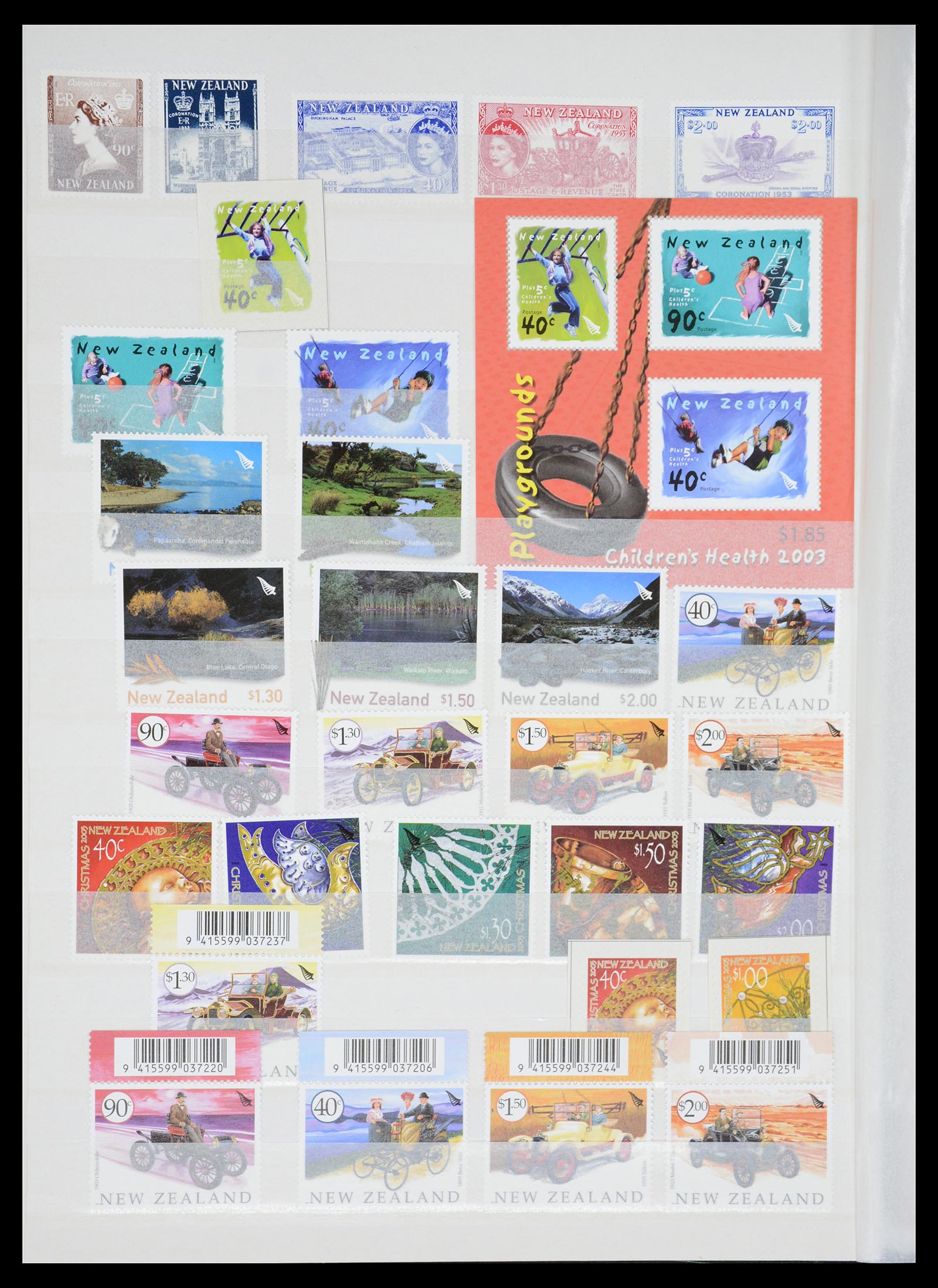 36478 286 - Postzegelverzameling 36478 Nieuw Zeeland 1855-2009.