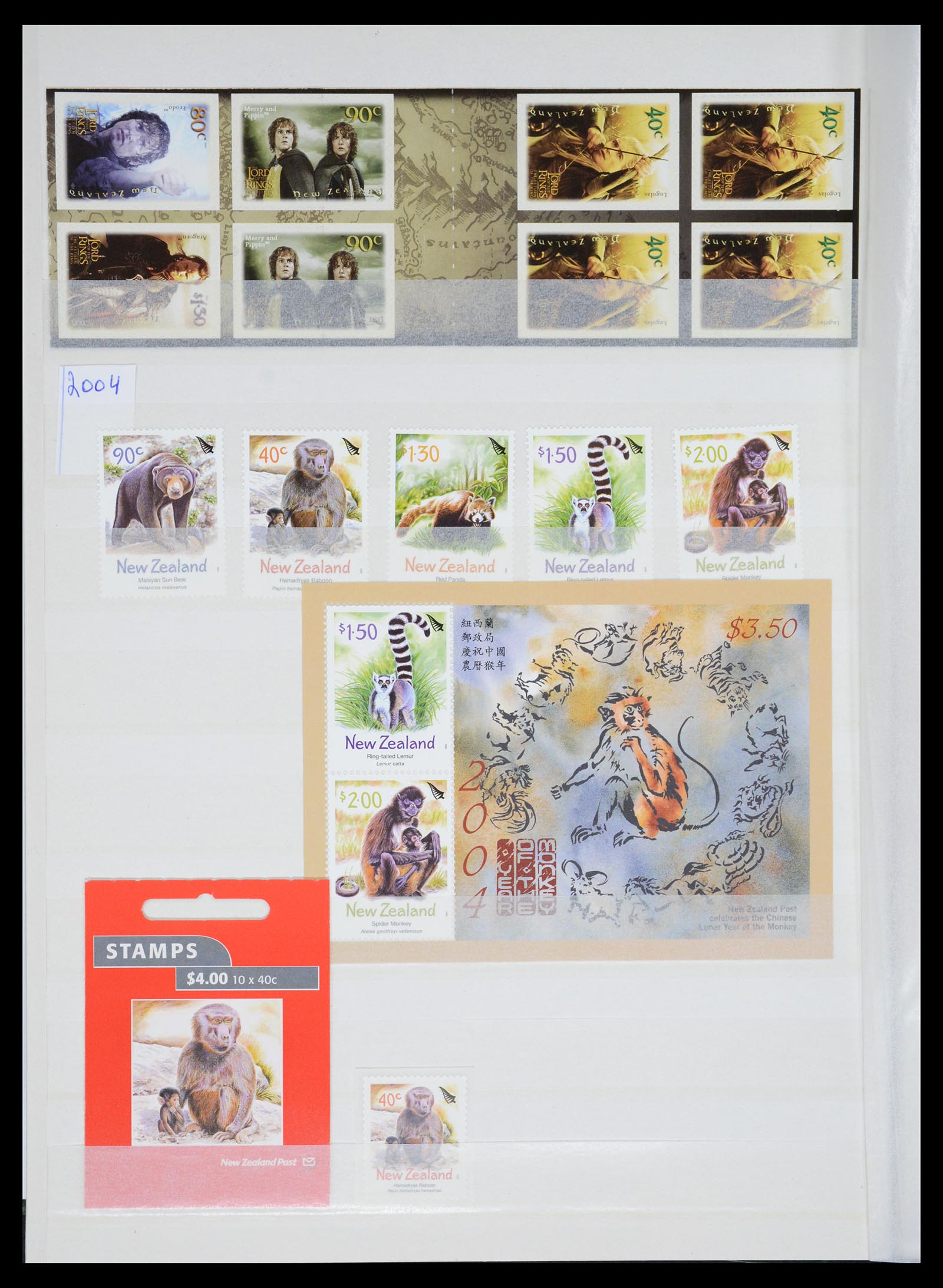 36478 288 - Postzegelverzameling 36478 Nieuw Zeeland 1855-2009.