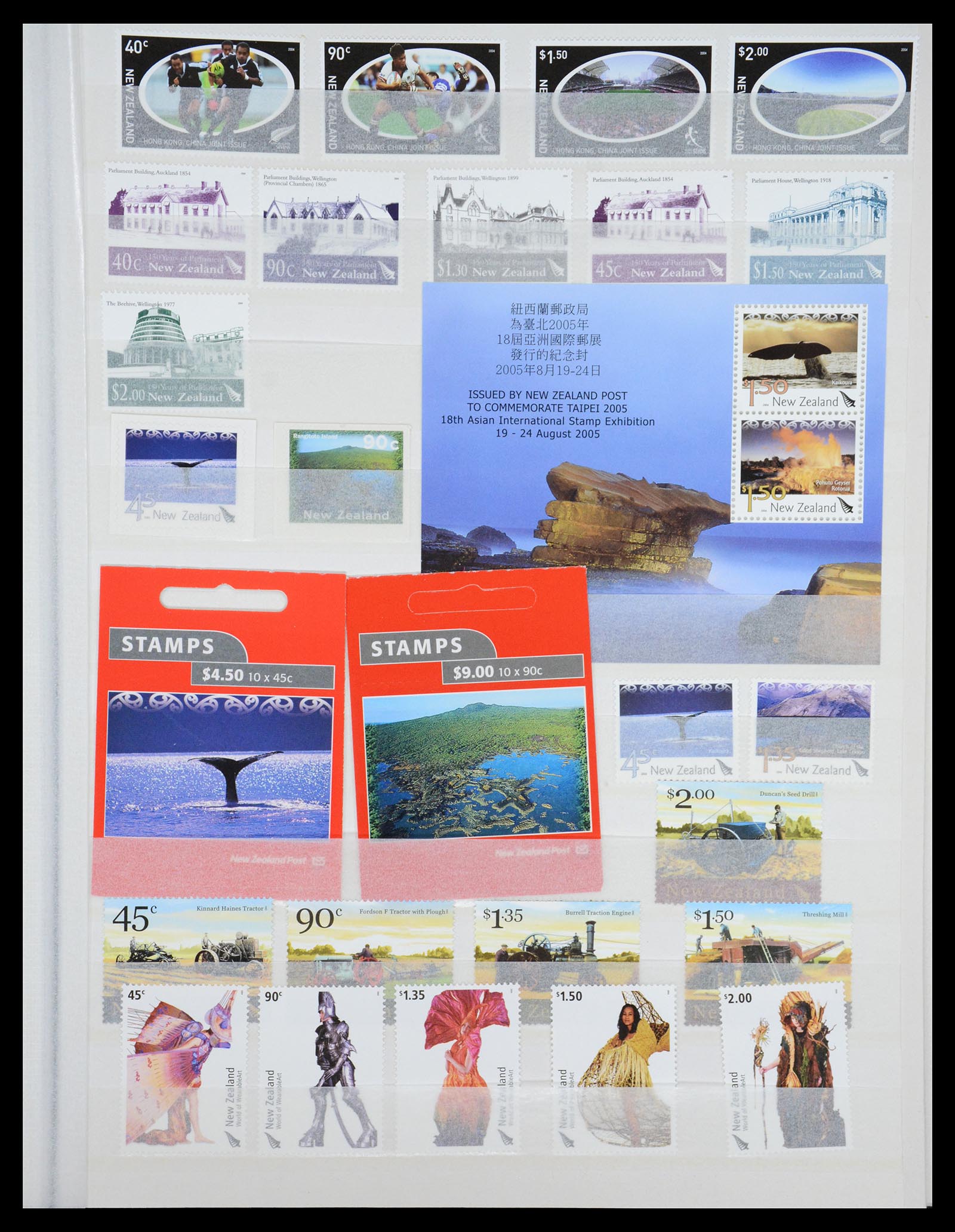 36478 289 - Postzegelverzameling 36478 Nieuw Zeeland 1855-2009.
