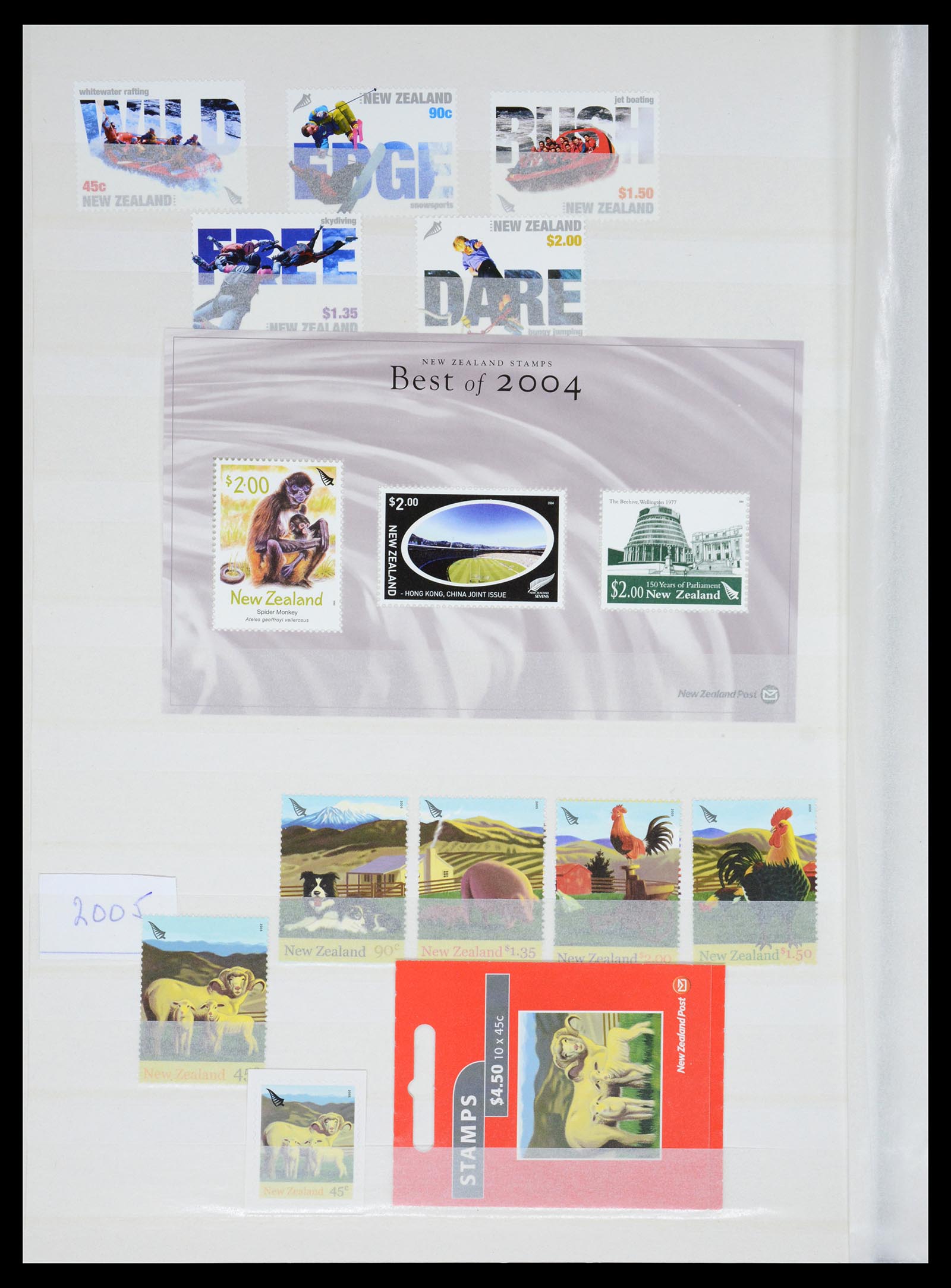36478 292 - Postzegelverzameling 36478 Nieuw Zeeland 1855-2009.