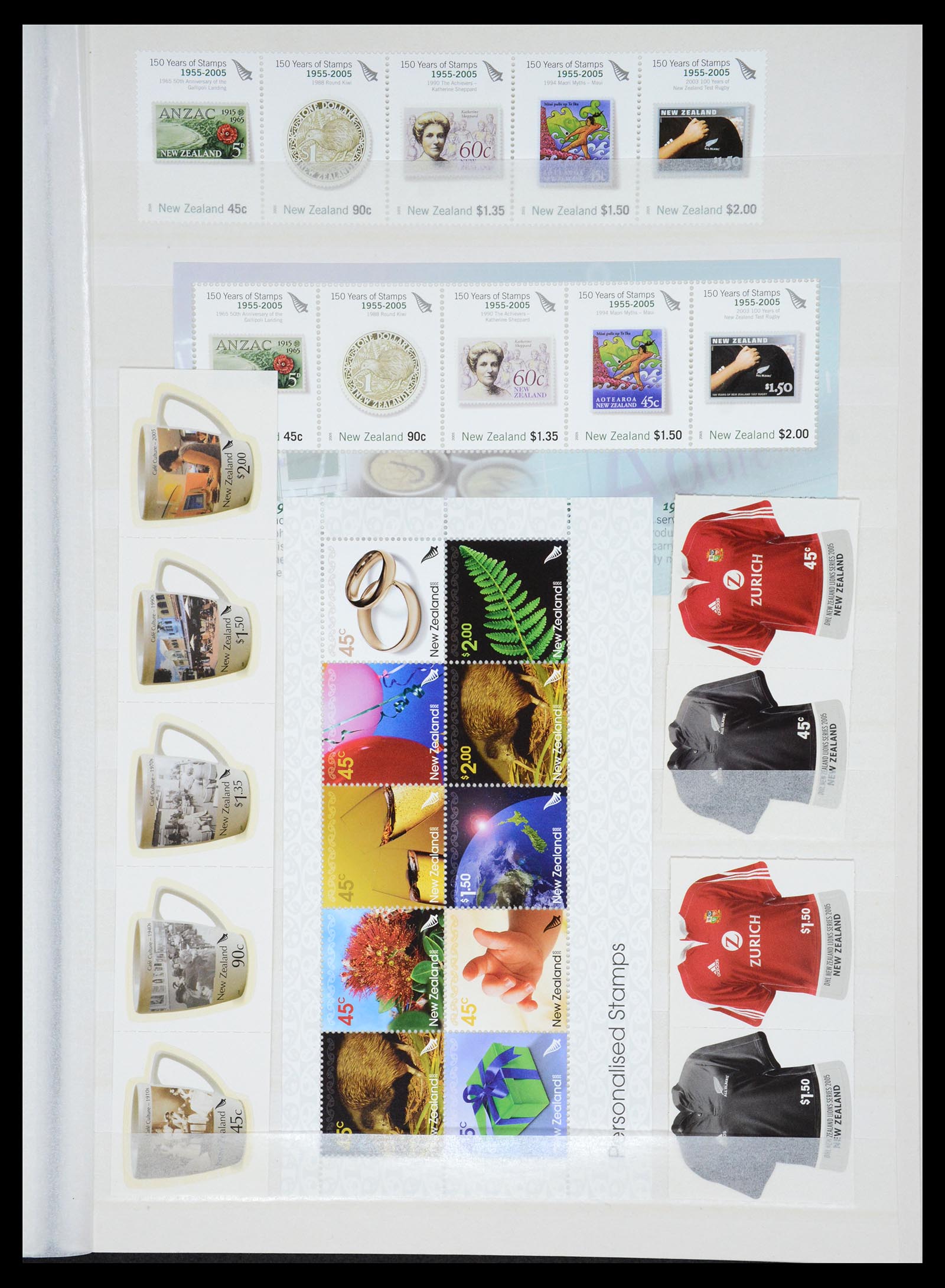 36478 295 - Stamp collection 36478 New Zealand 1855-2009.