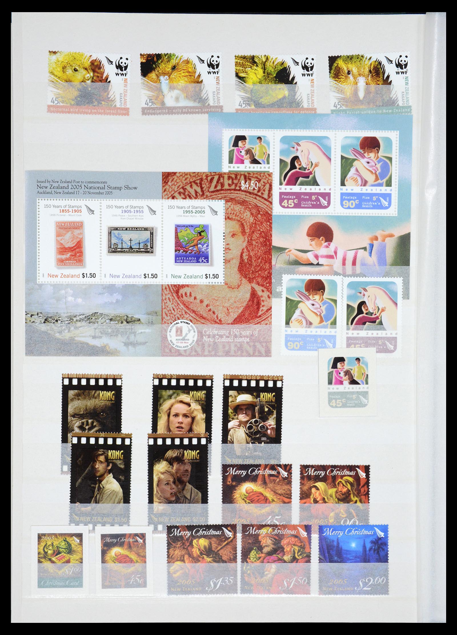 36478 296 - Postzegelverzameling 36478 Nieuw Zeeland 1855-2009.