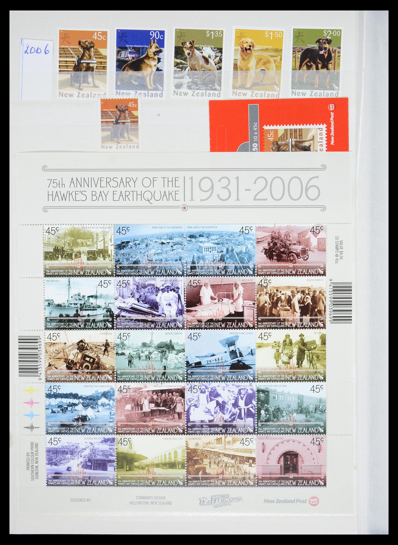 36478 298 - Stamp collection 36478 New Zealand 1855-2009.