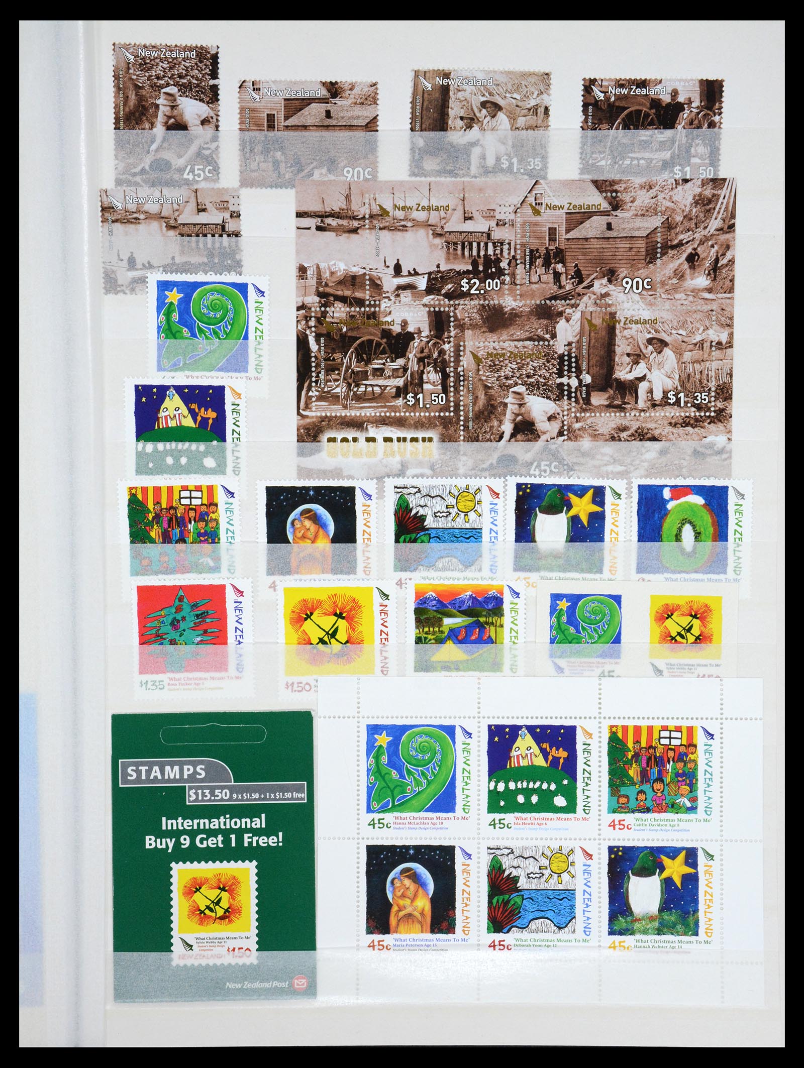 36478 301 - Postzegelverzameling 36478 Nieuw Zeeland 1855-2009.